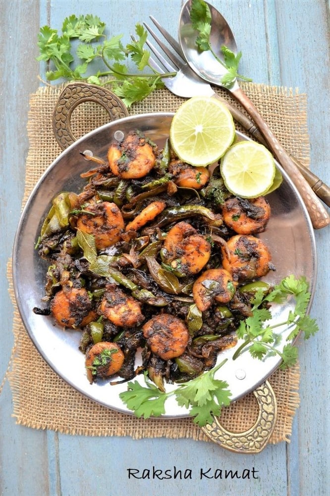 Shrimp Pepper Fry