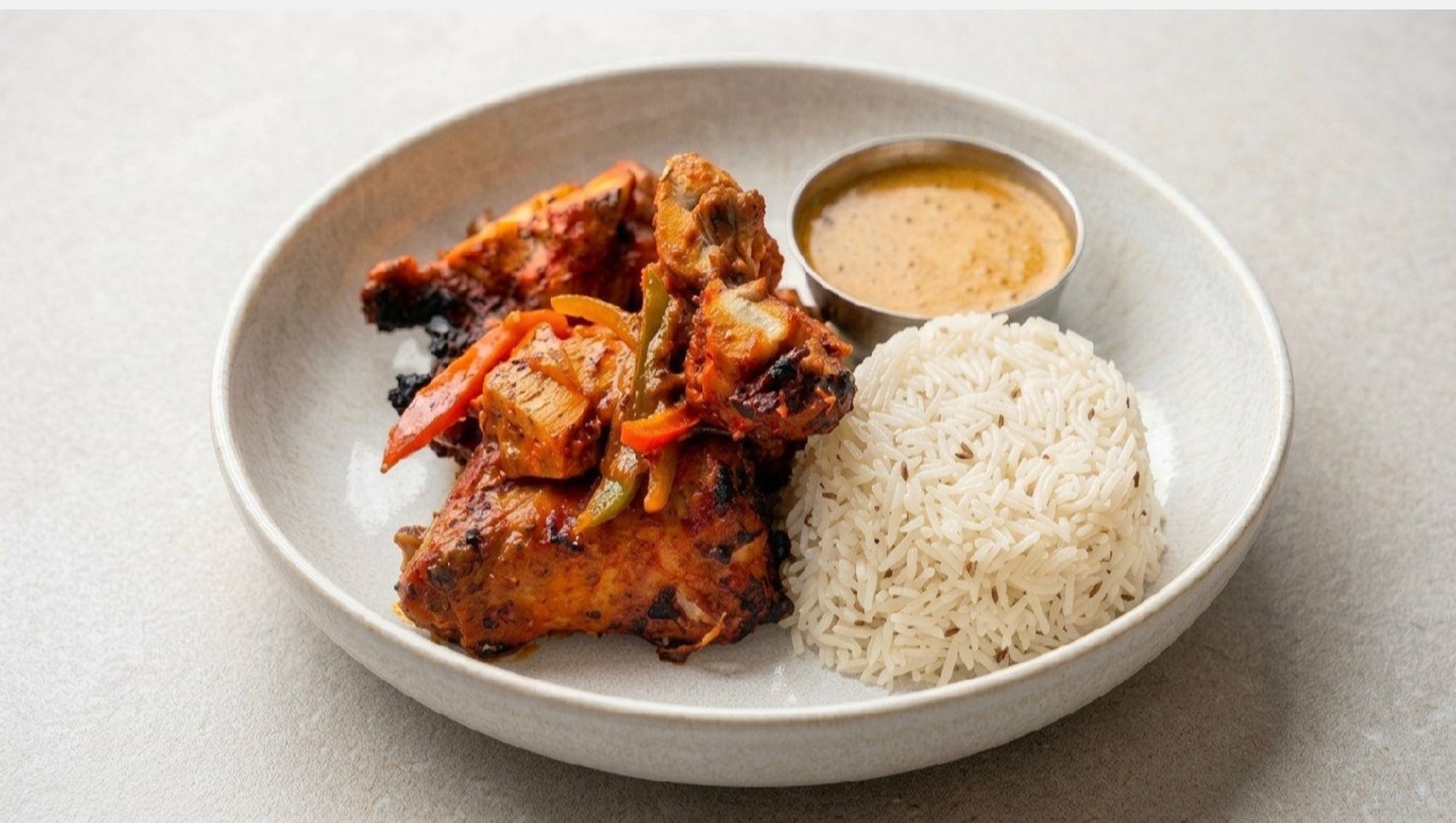 Tandoori Chicken Plate