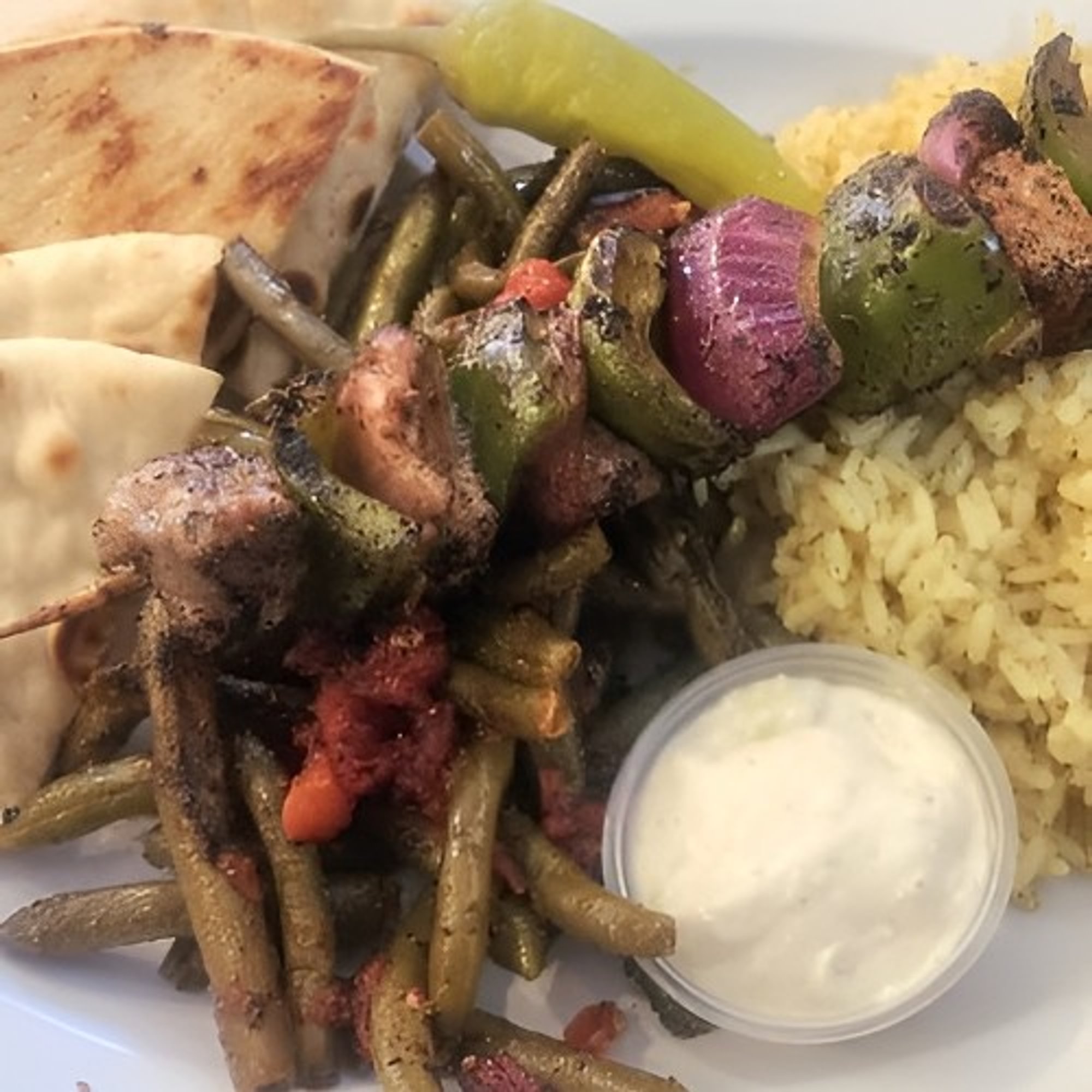 Souvlaki Plate