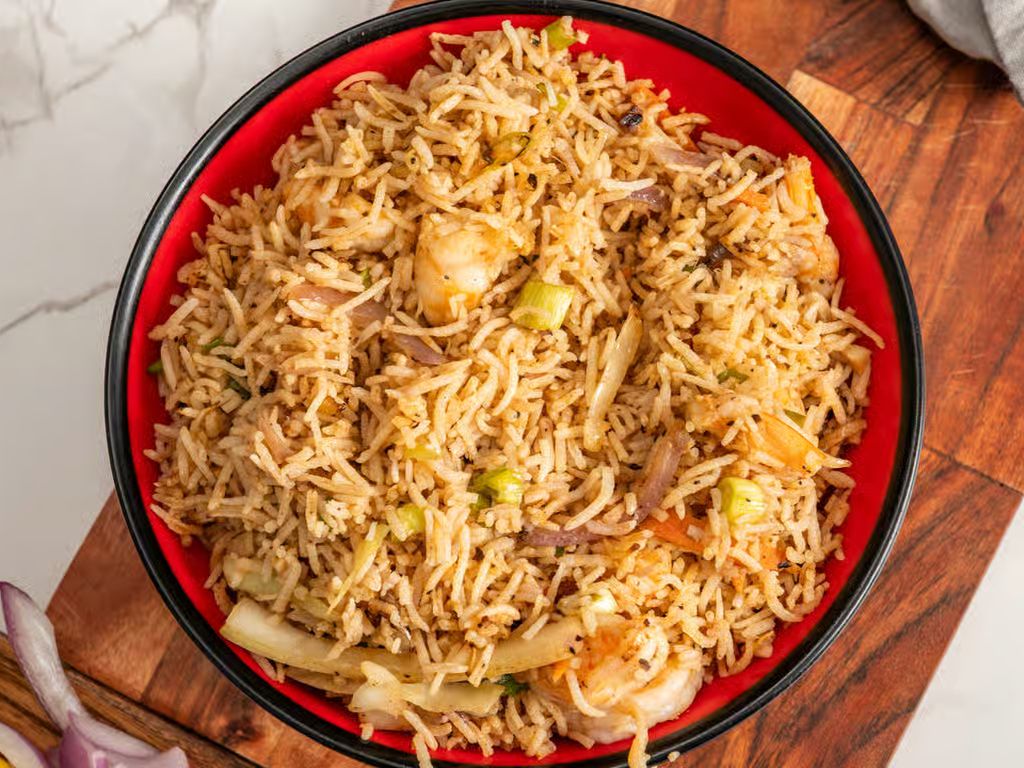 107.Shrimp Fried Rice