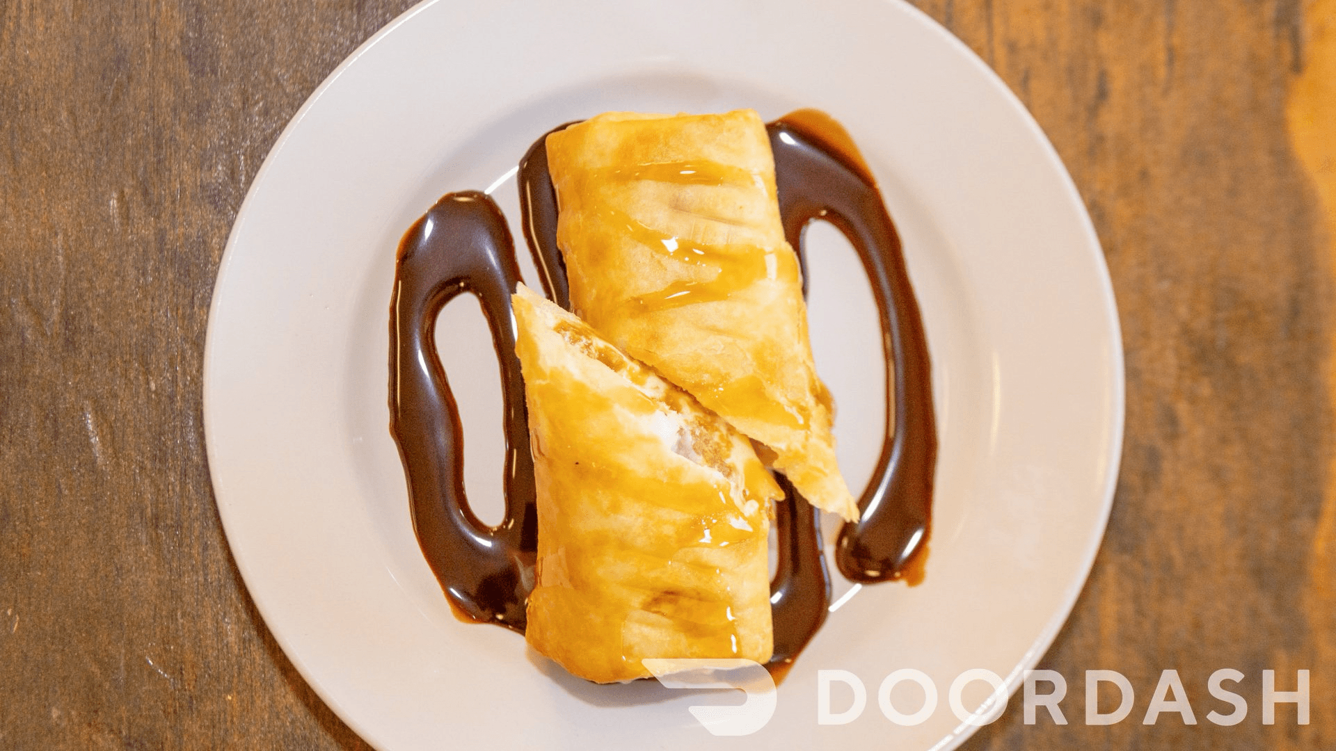 Cheesecake chimichanga