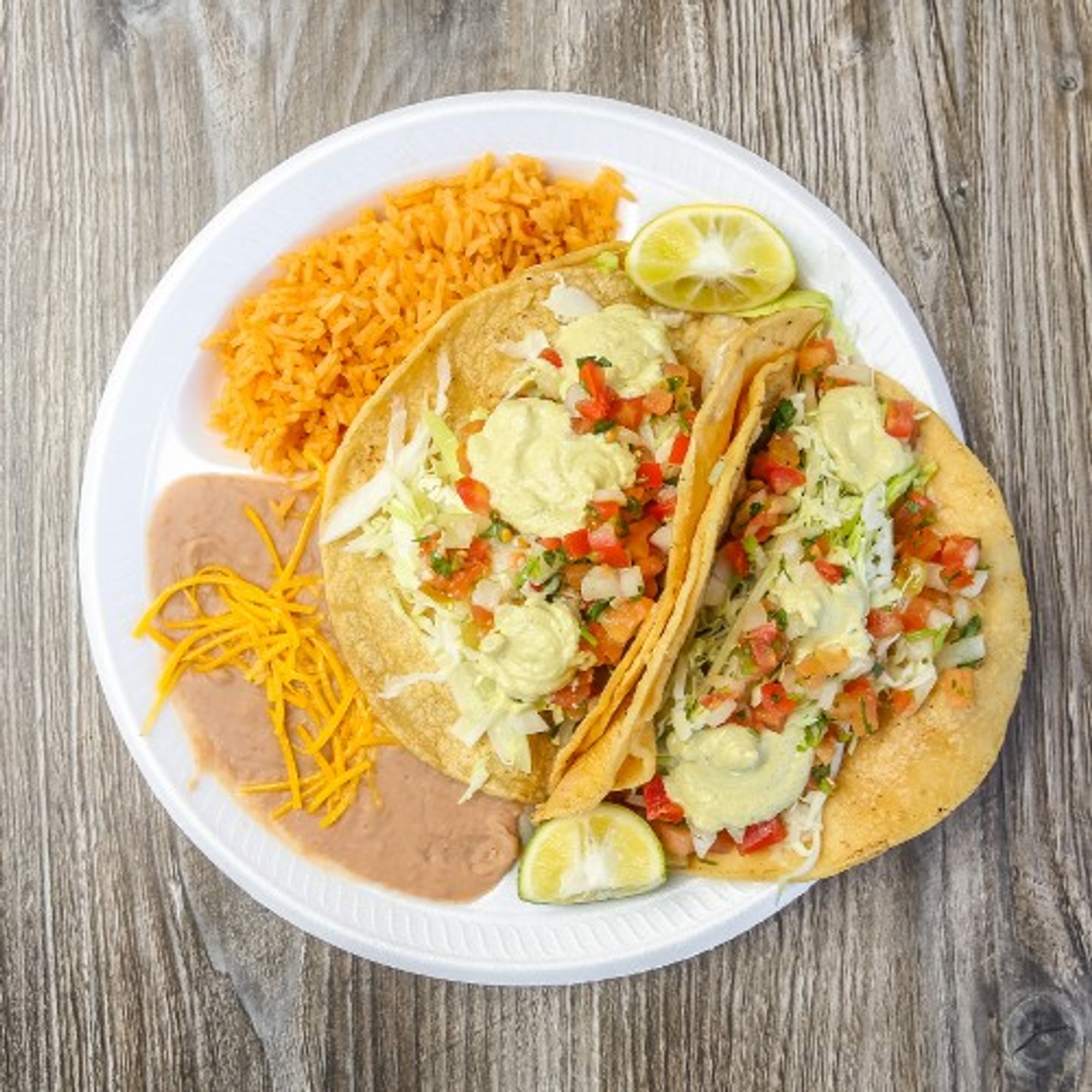 Combo # 12.   Two Fish Tacos