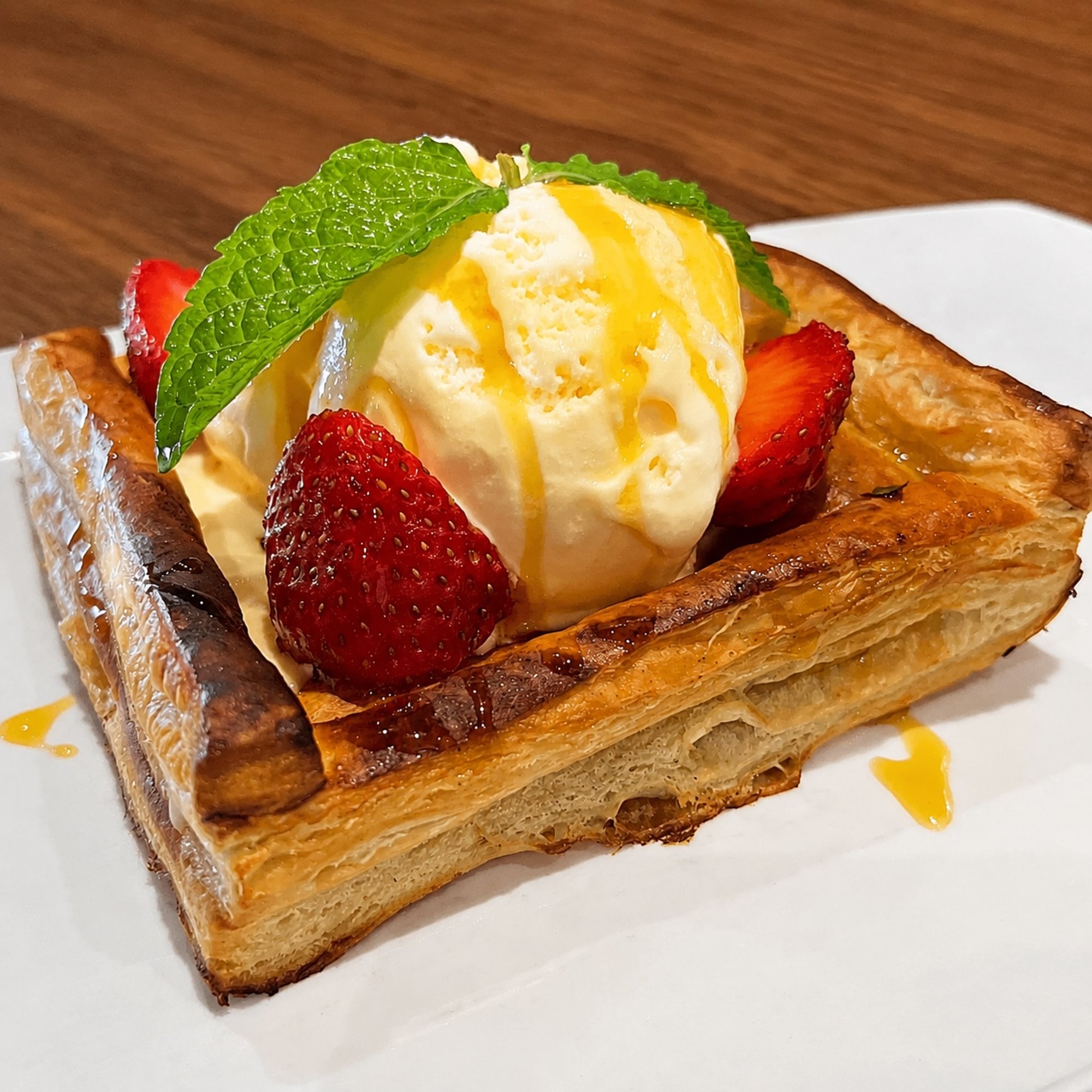 Baked Apple Puff Pastry (Manzana Al Horno)