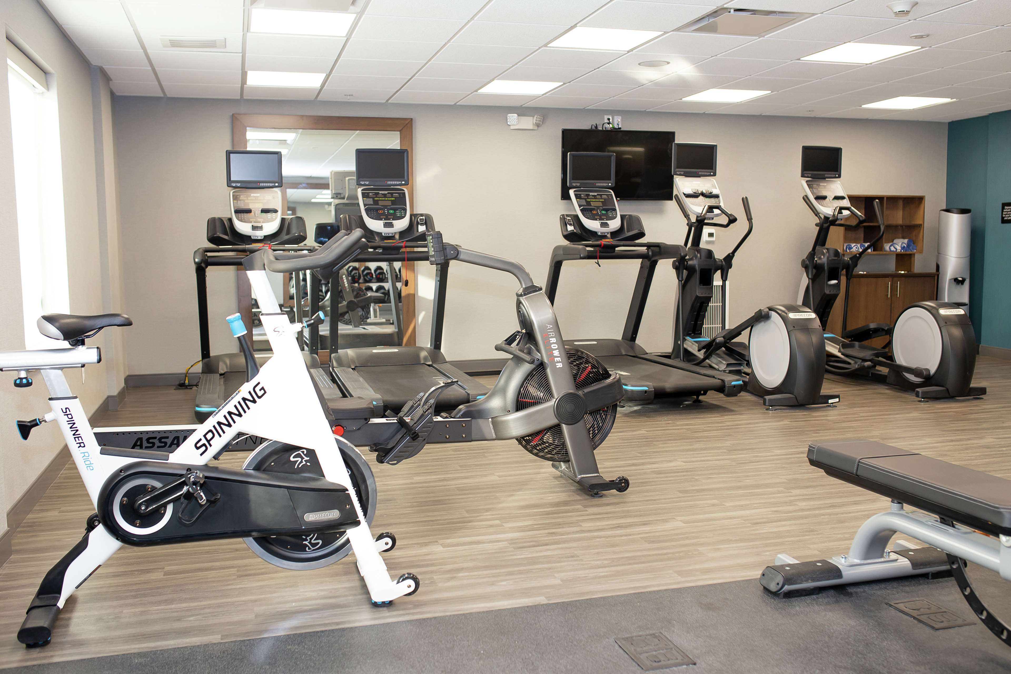 Health club  fitness center  gym