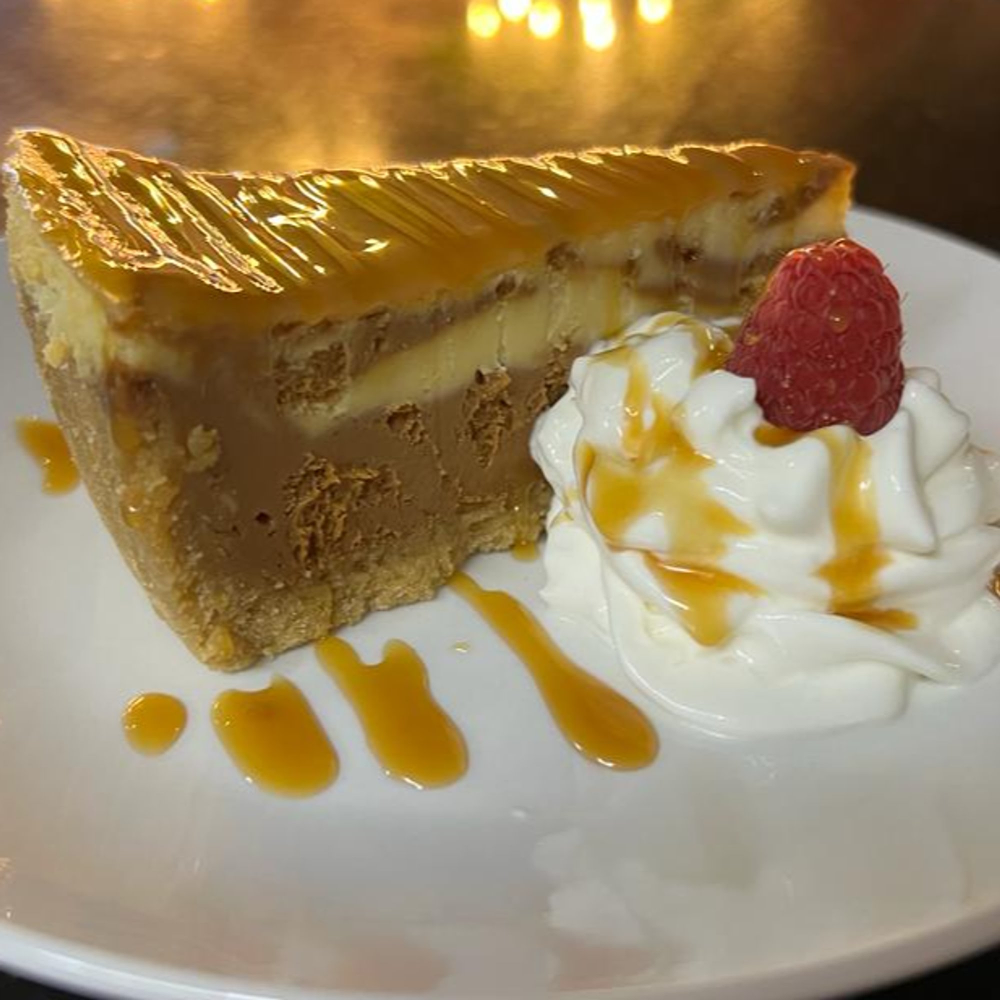 Sea Salt Caramel Cheesecake