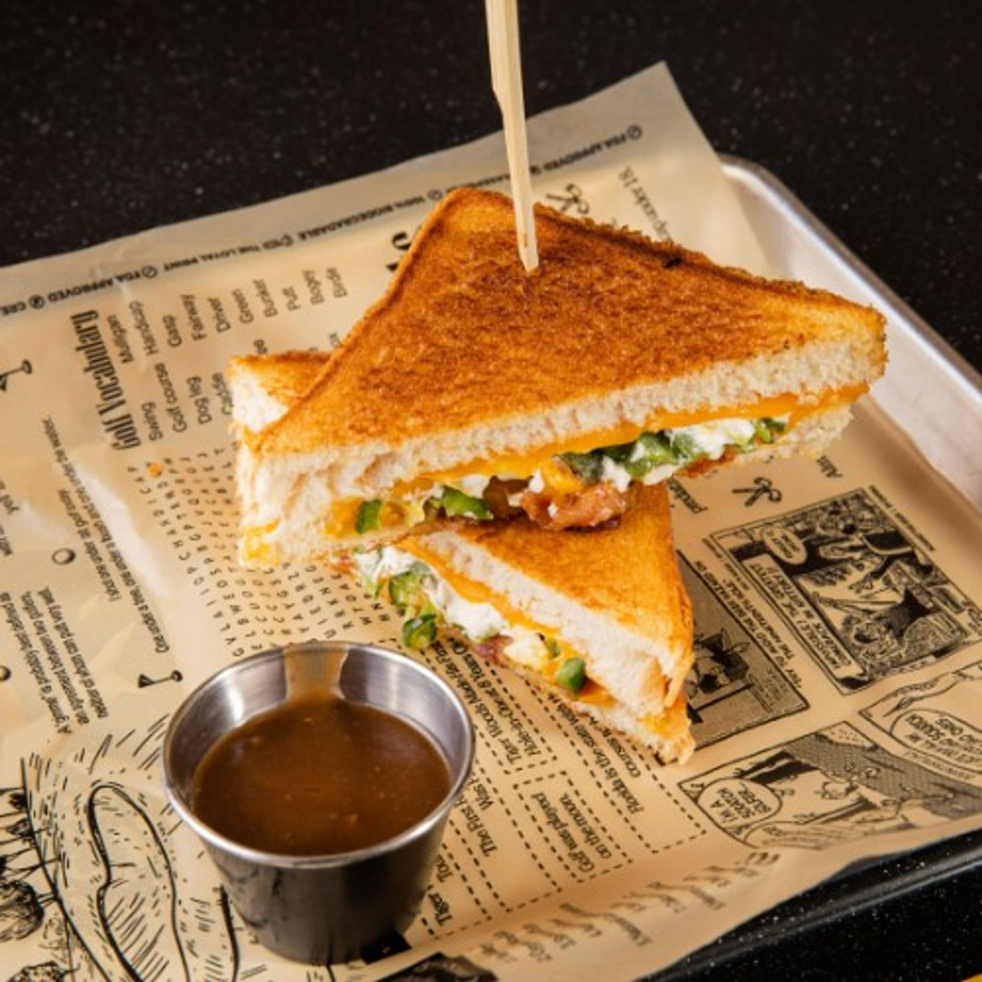 The Bandido Grilled Cheese