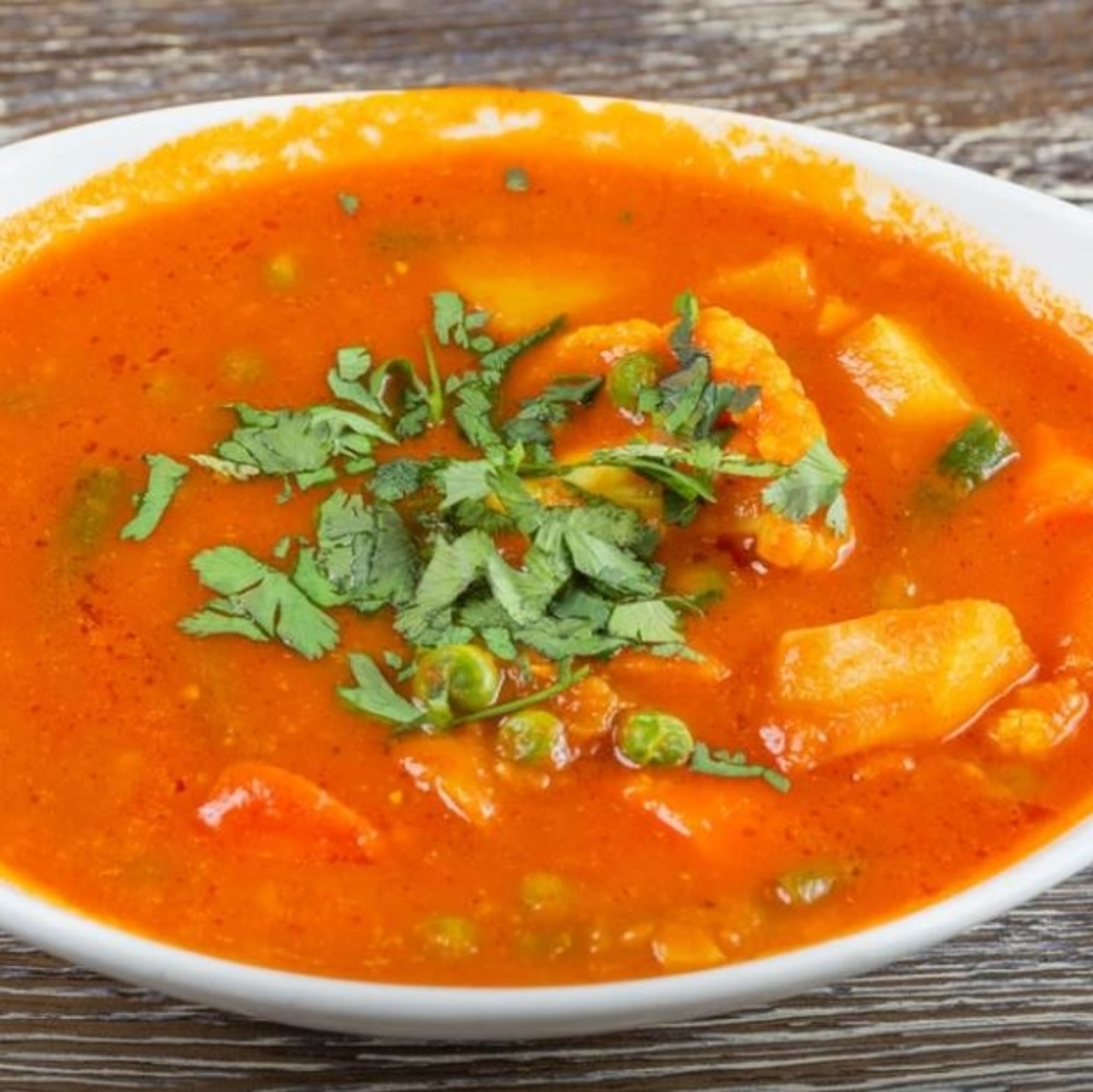 Vegetable Vindaloo (Gluten Free, Vegan. Hot)