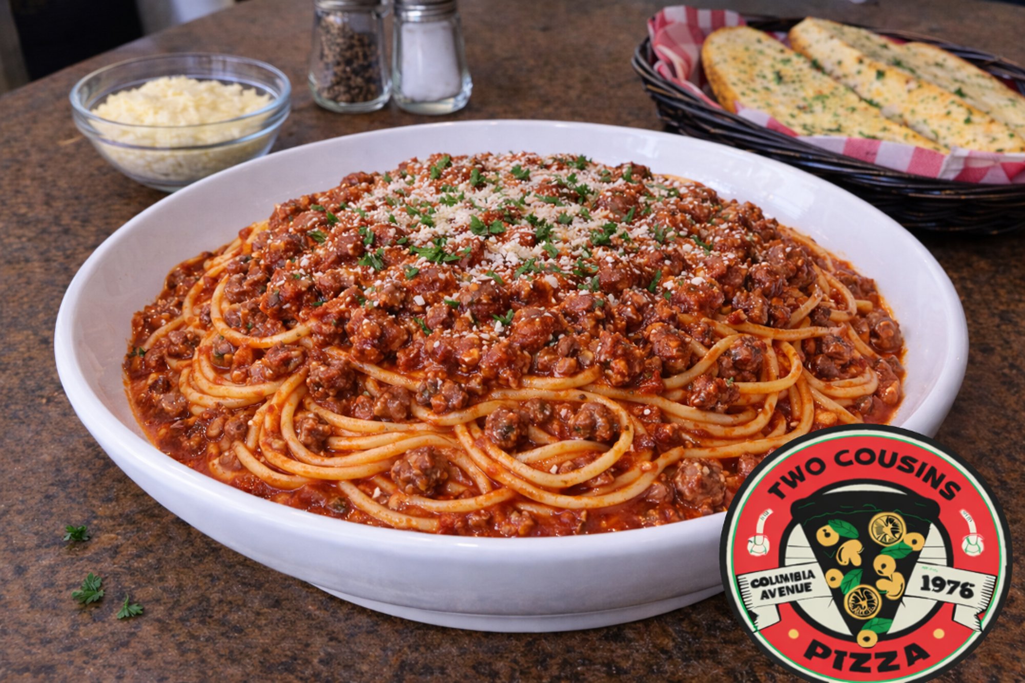 Spaghetti w Meat Sauce