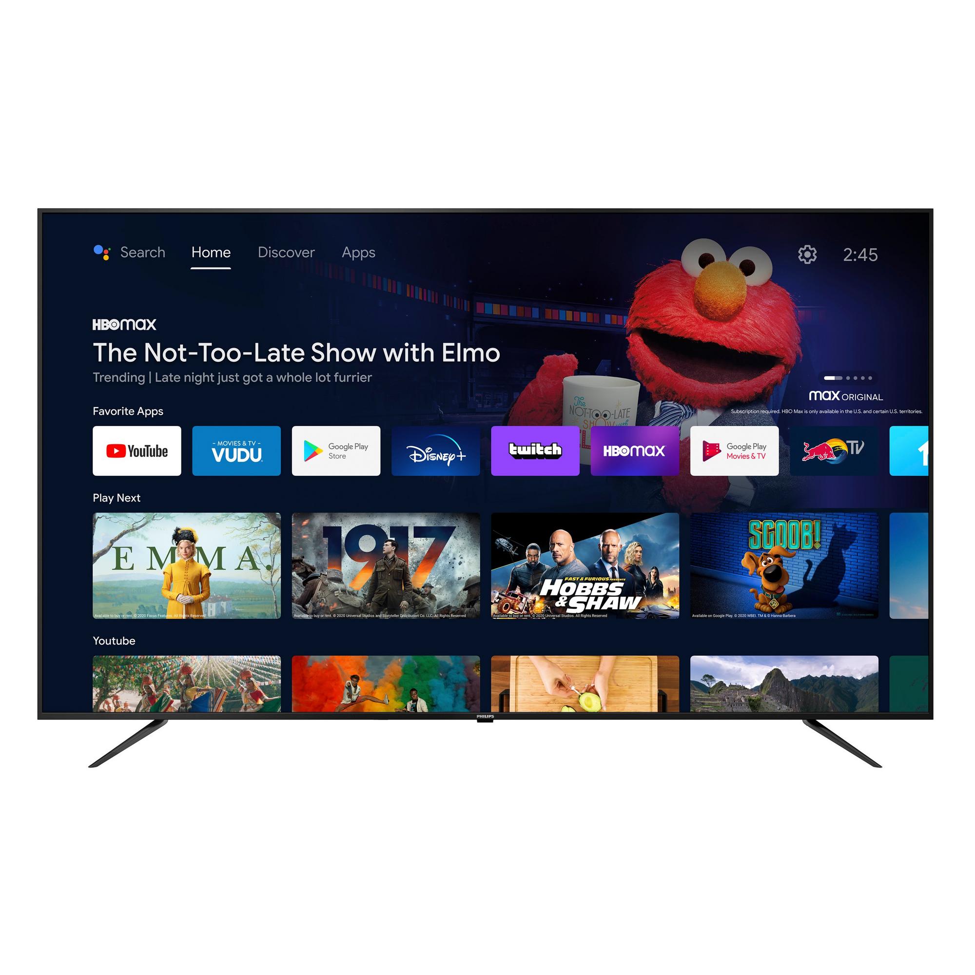 65" Philips 4K UHD Smart Android TV