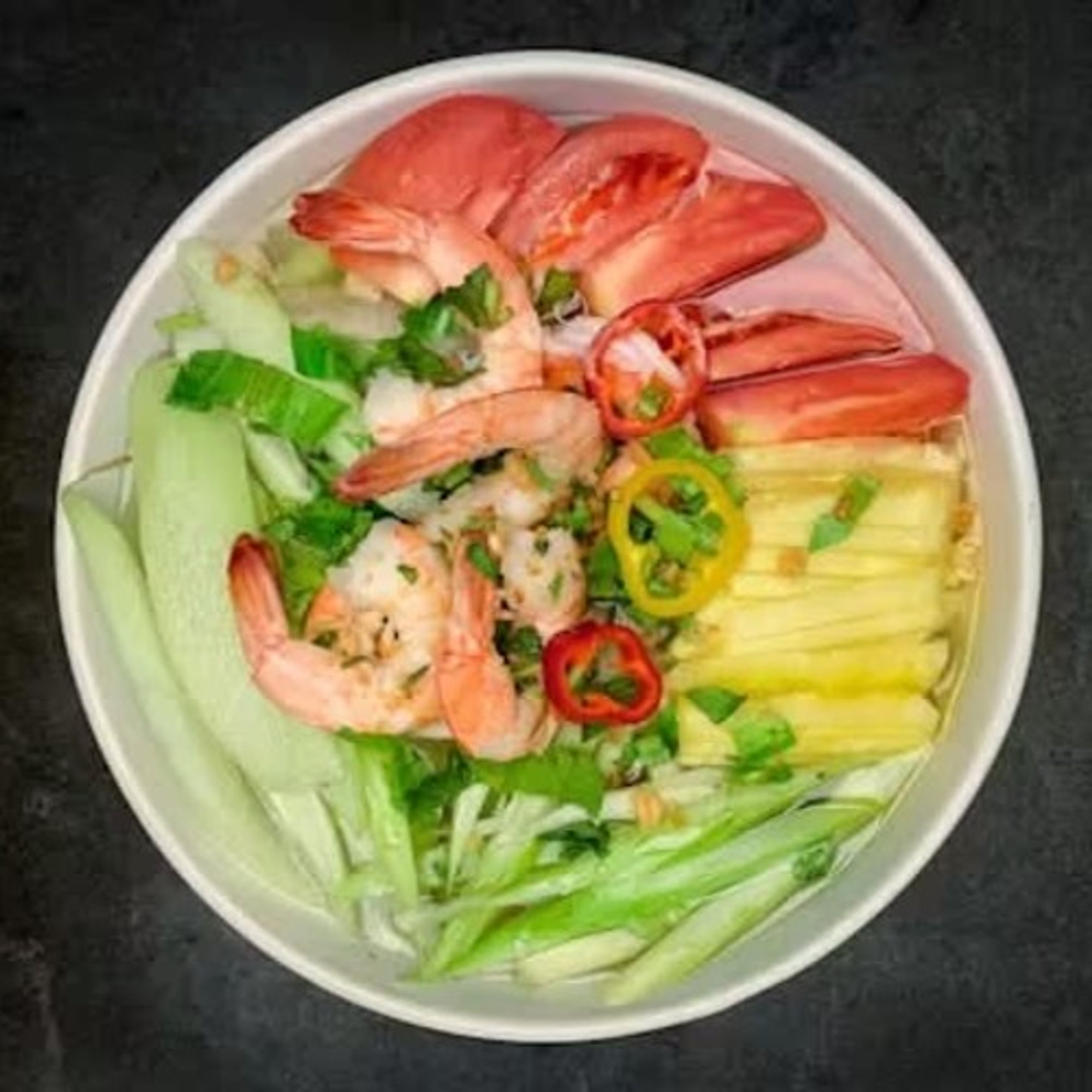 Canh Chua Cá (Tôm) - Open Field in the Sunset Soup