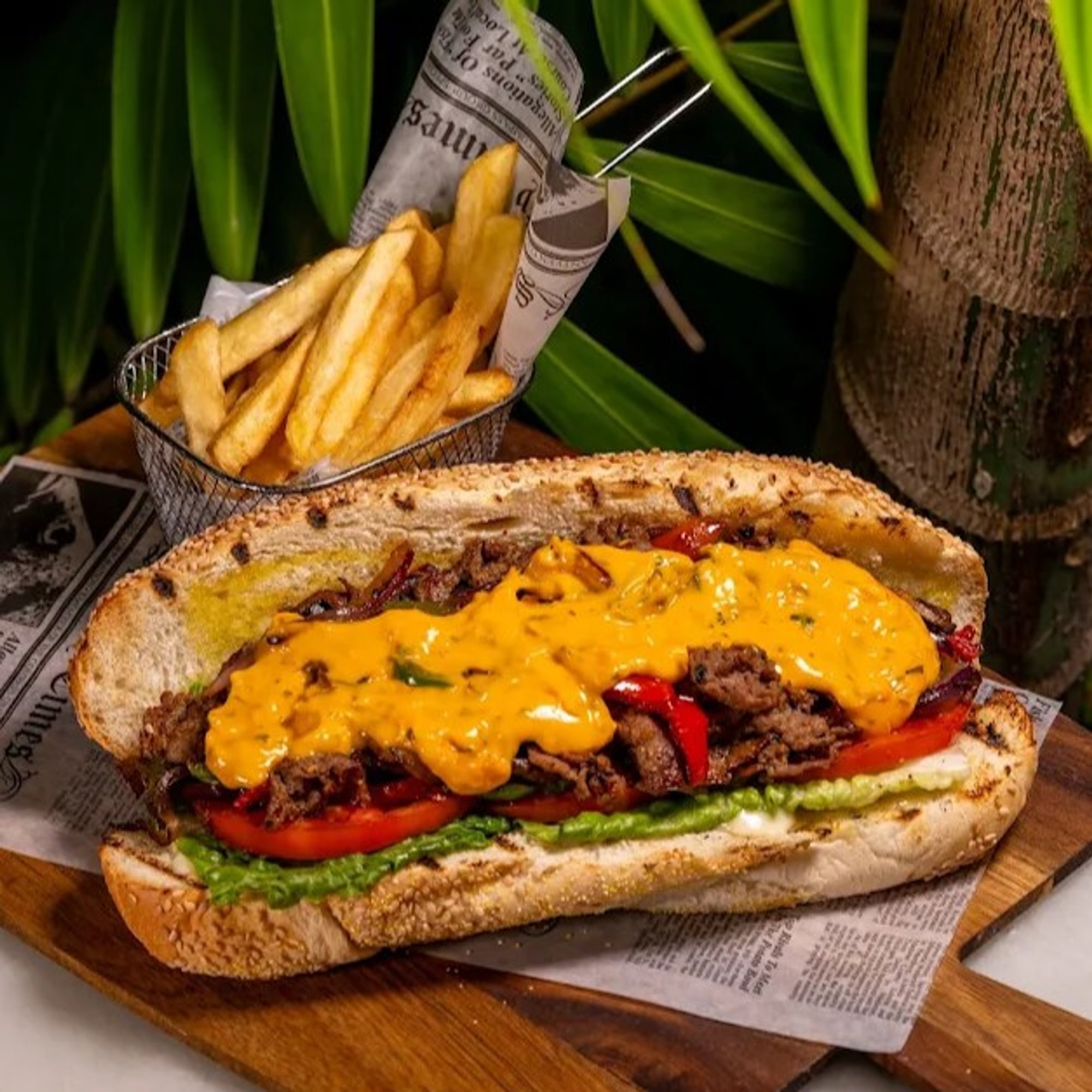Philly Cheesesteak Sandwich