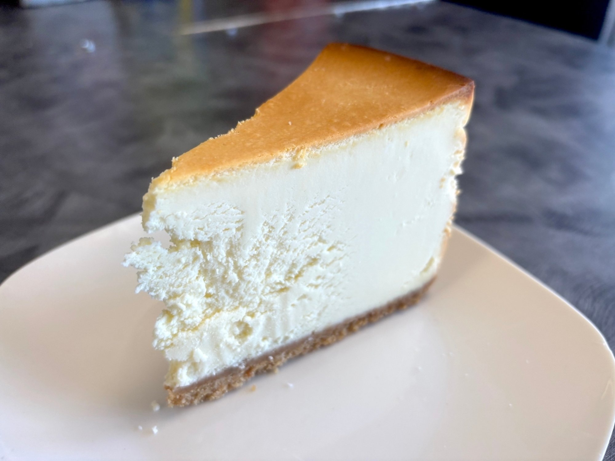 Mile-High NY Cheesecake