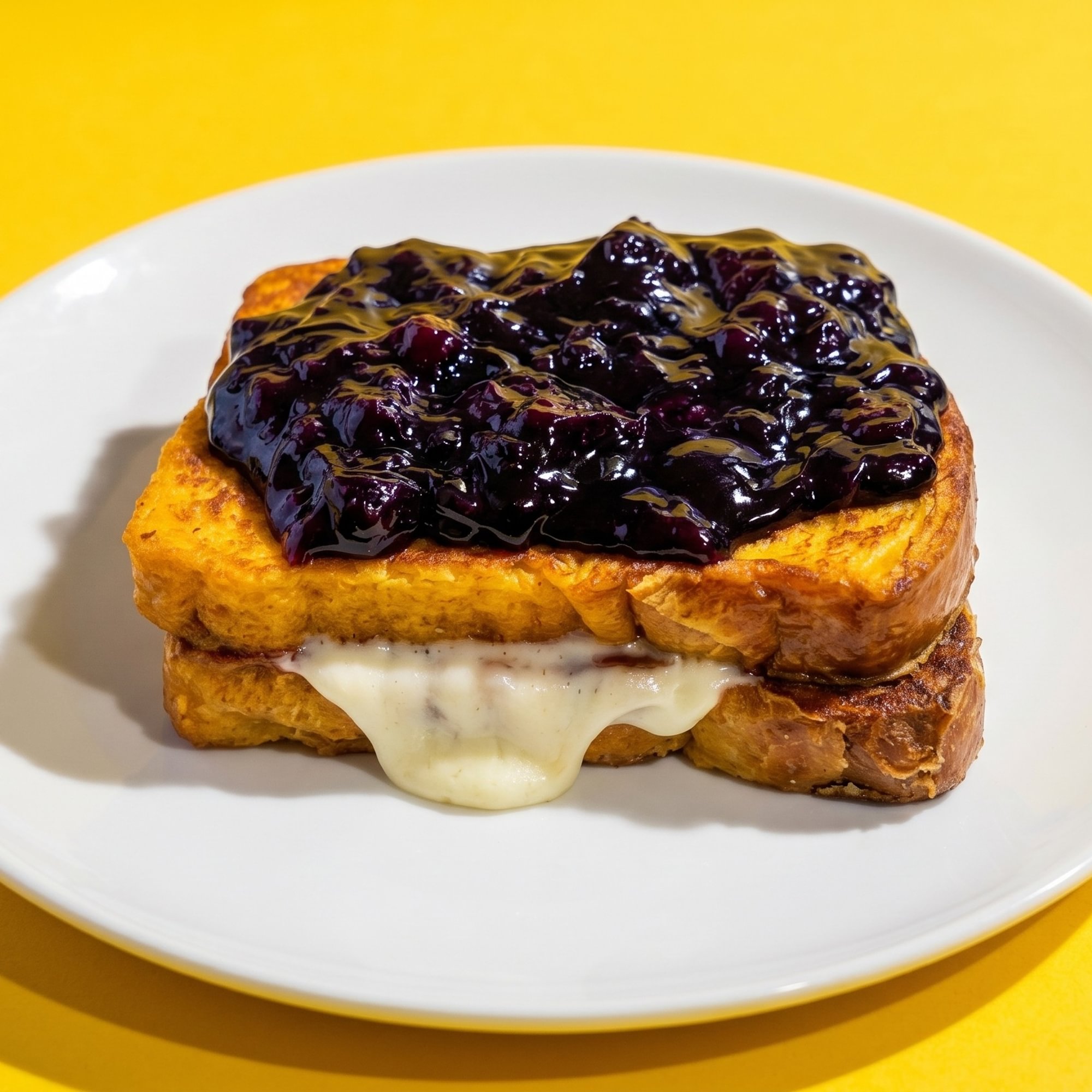 Blueberry Stuffed French Toast