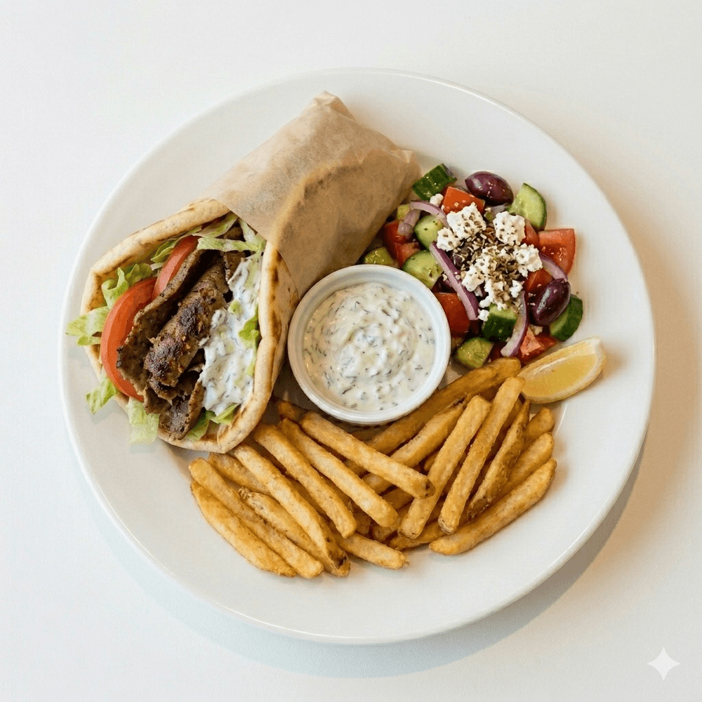 Beef Gyro Sandwich