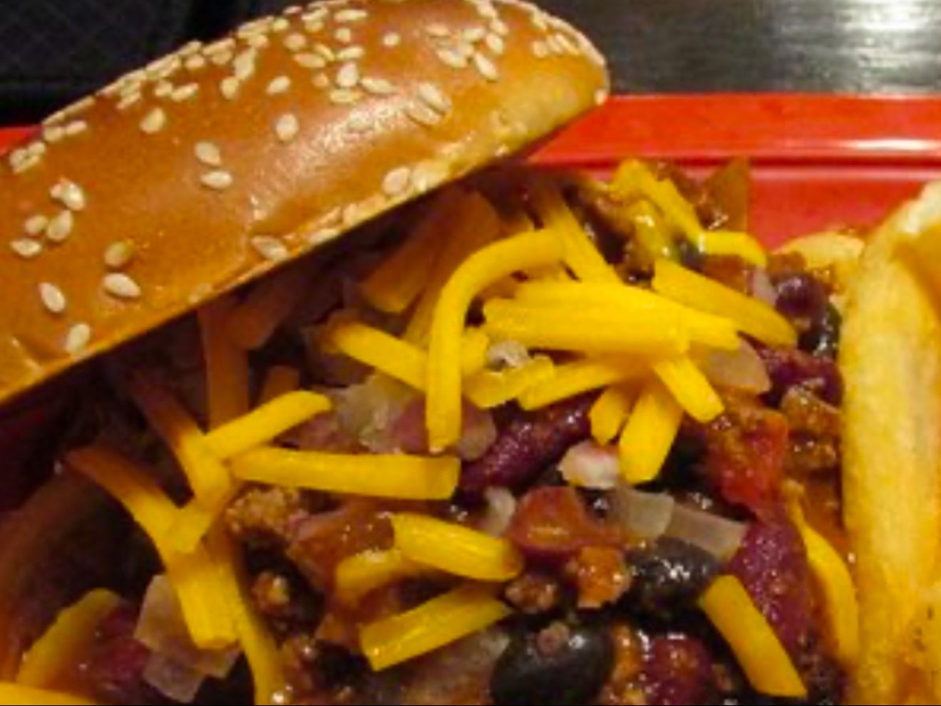 Chili Cheese Burger