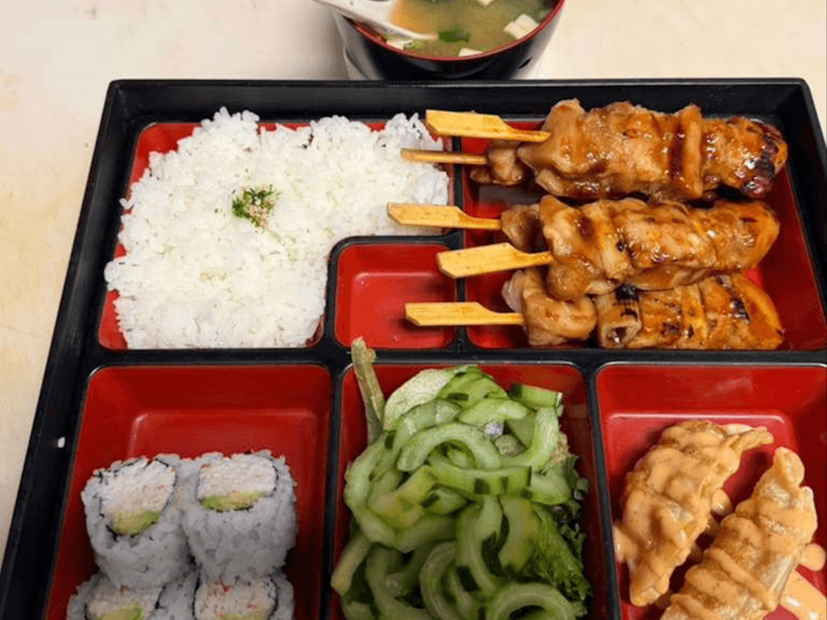 Chicken Yakidori Bento