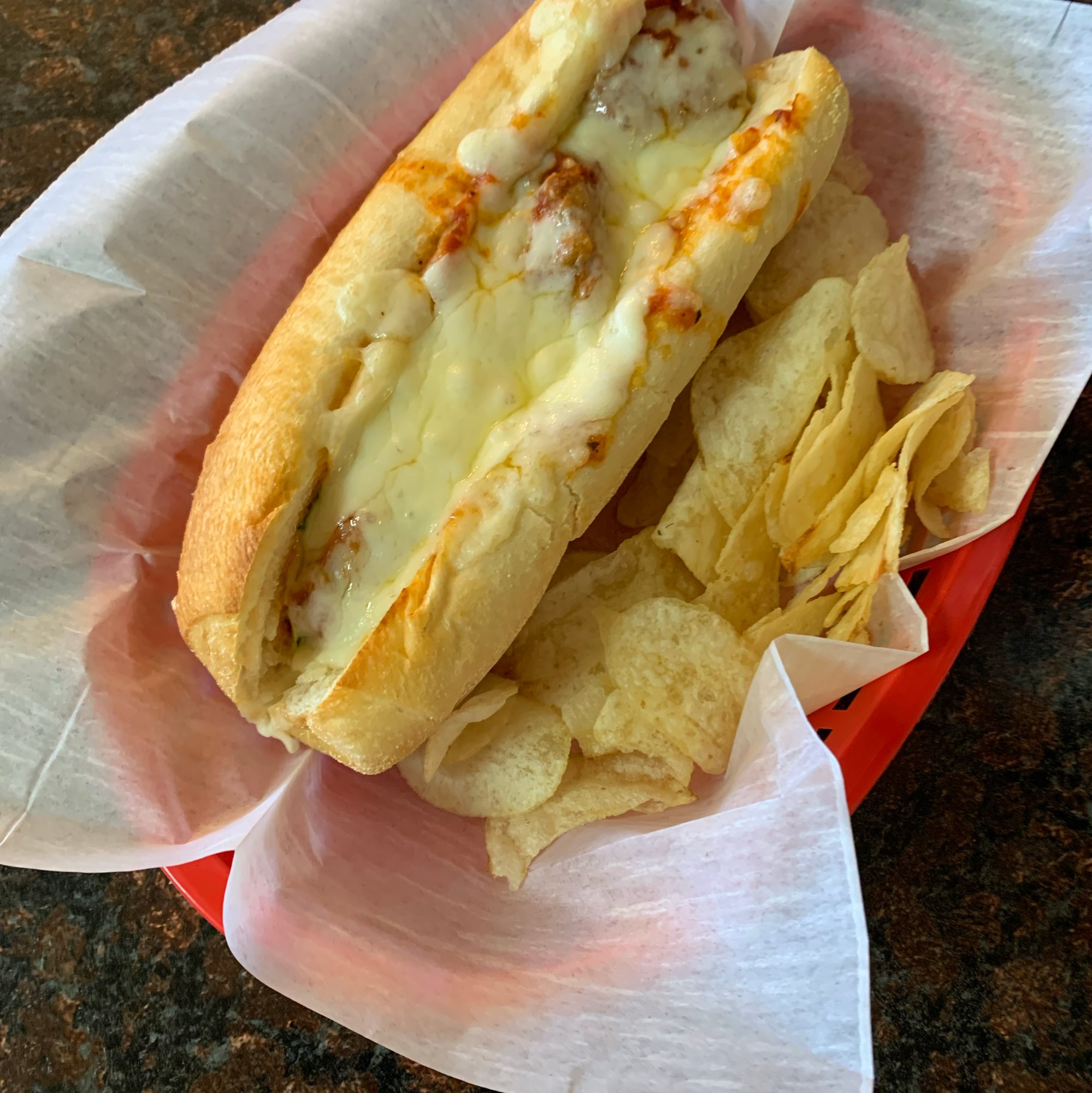 Meatball Parmigiana