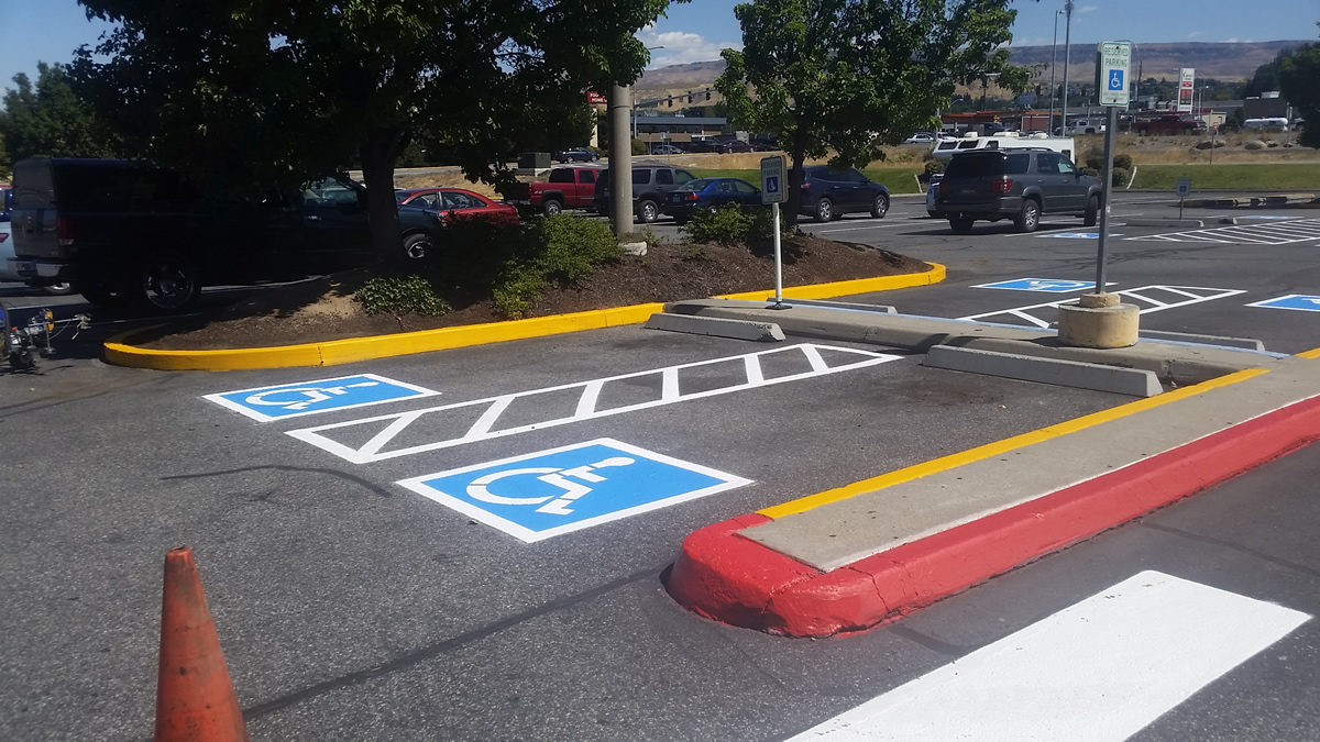 Columbia Basin Striping Image