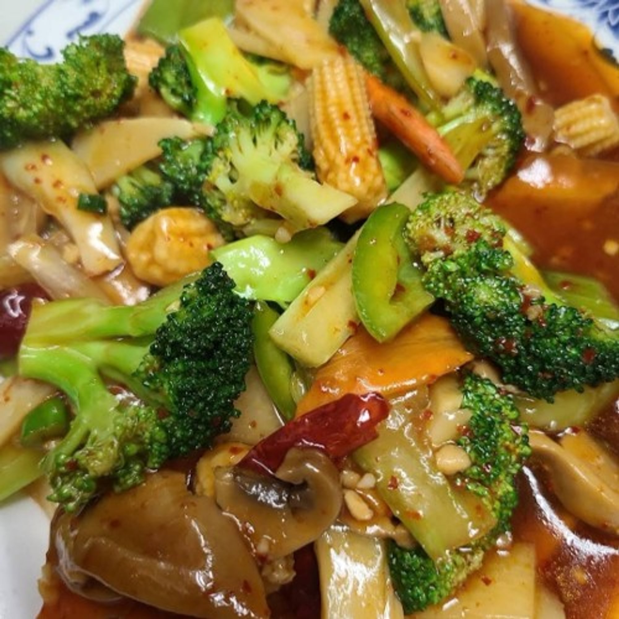 Spicy Hunan Vegetable (Quart size serve with rice only)