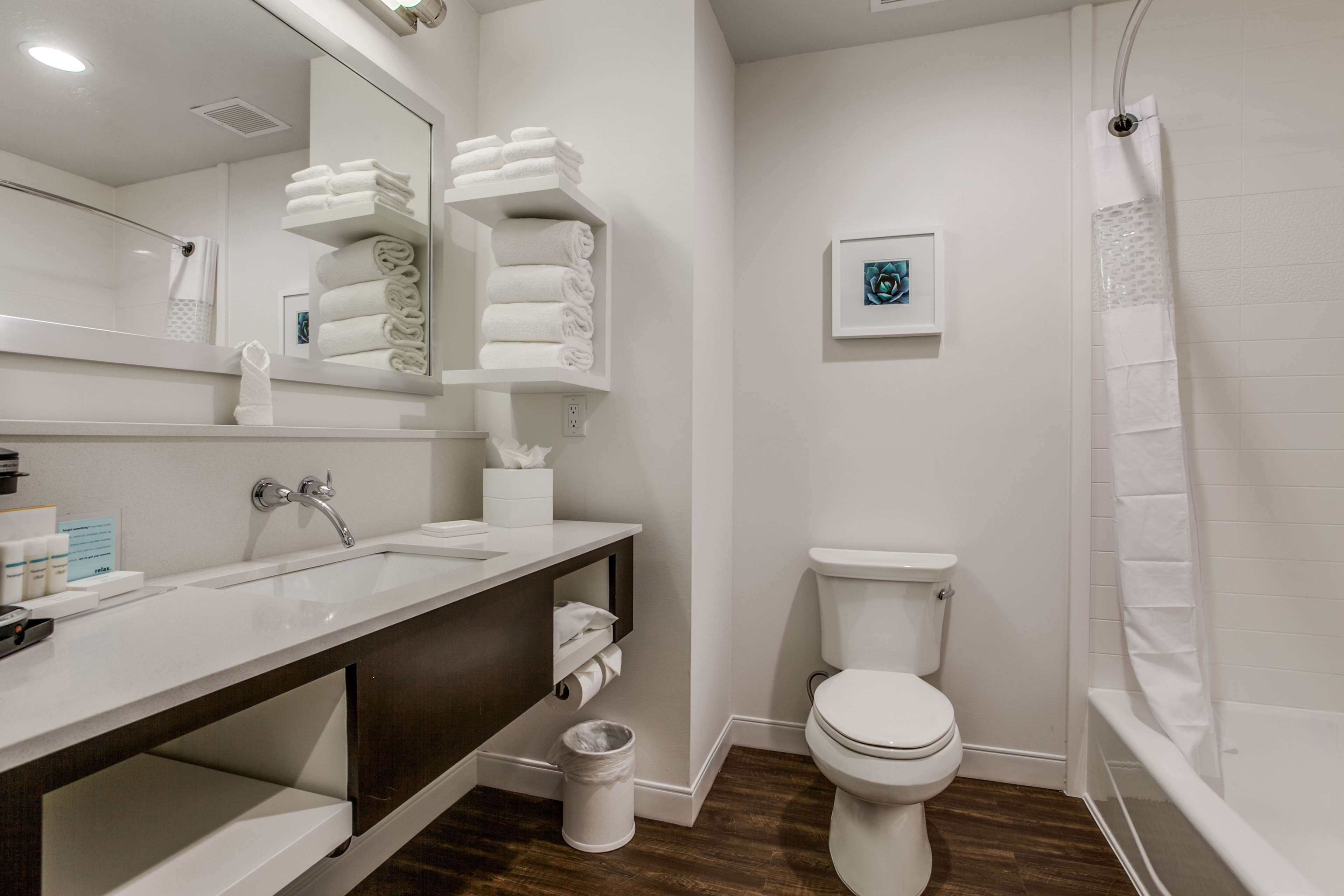 Guest room bath