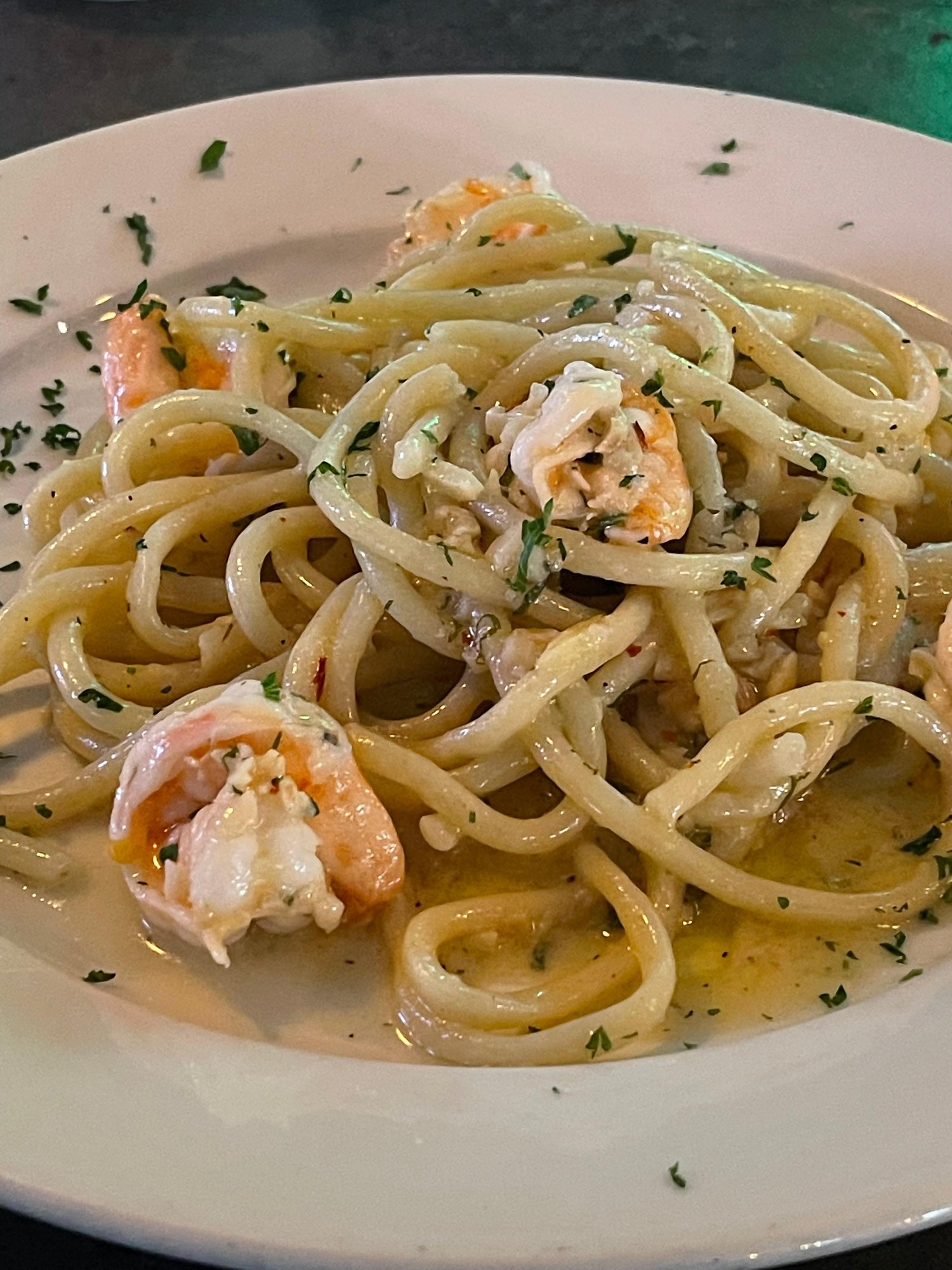 Shrimp Scampi Dinner Pasta