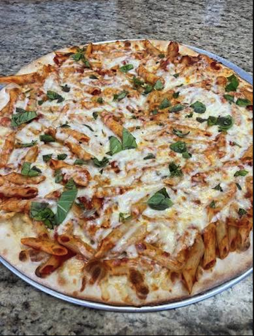 Baked Ziti Pizza