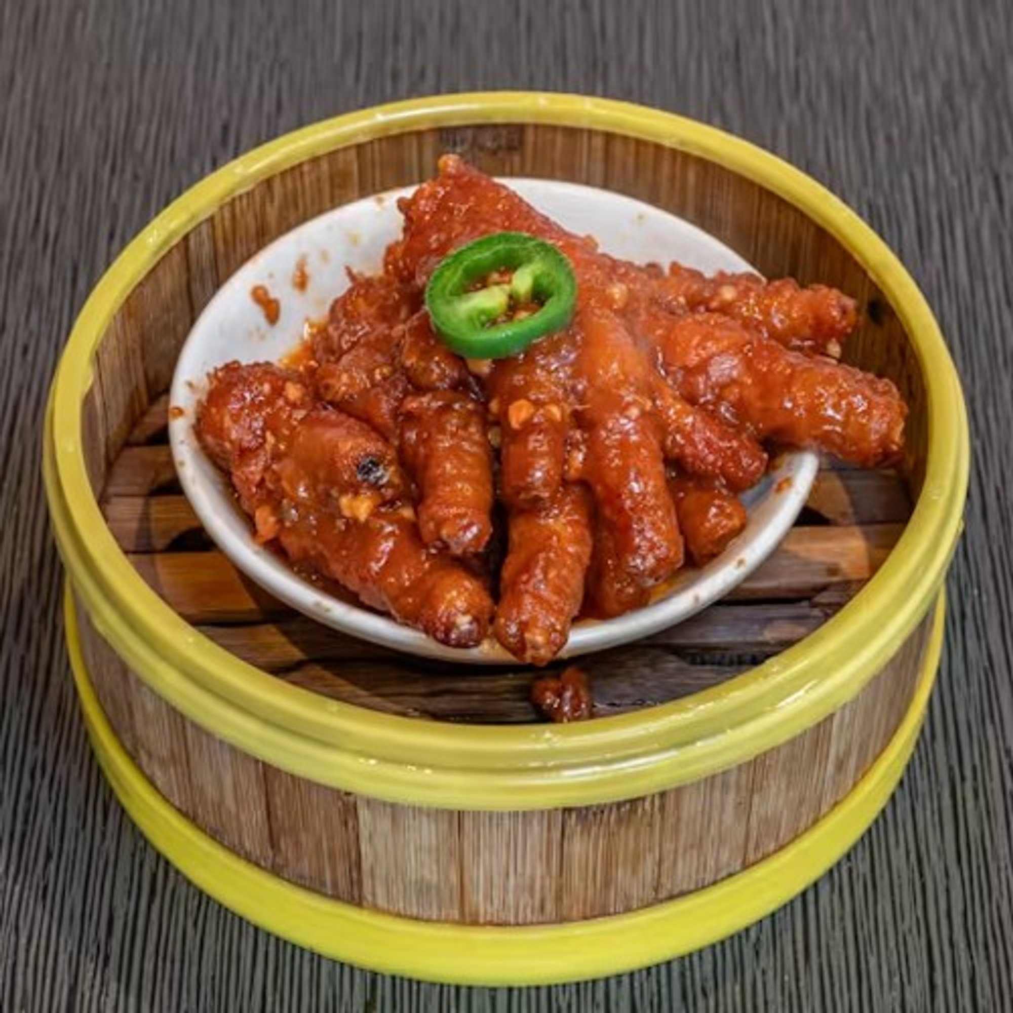 Chicken Feet with Black Bean Sauce 豉汁蒸鳳爪