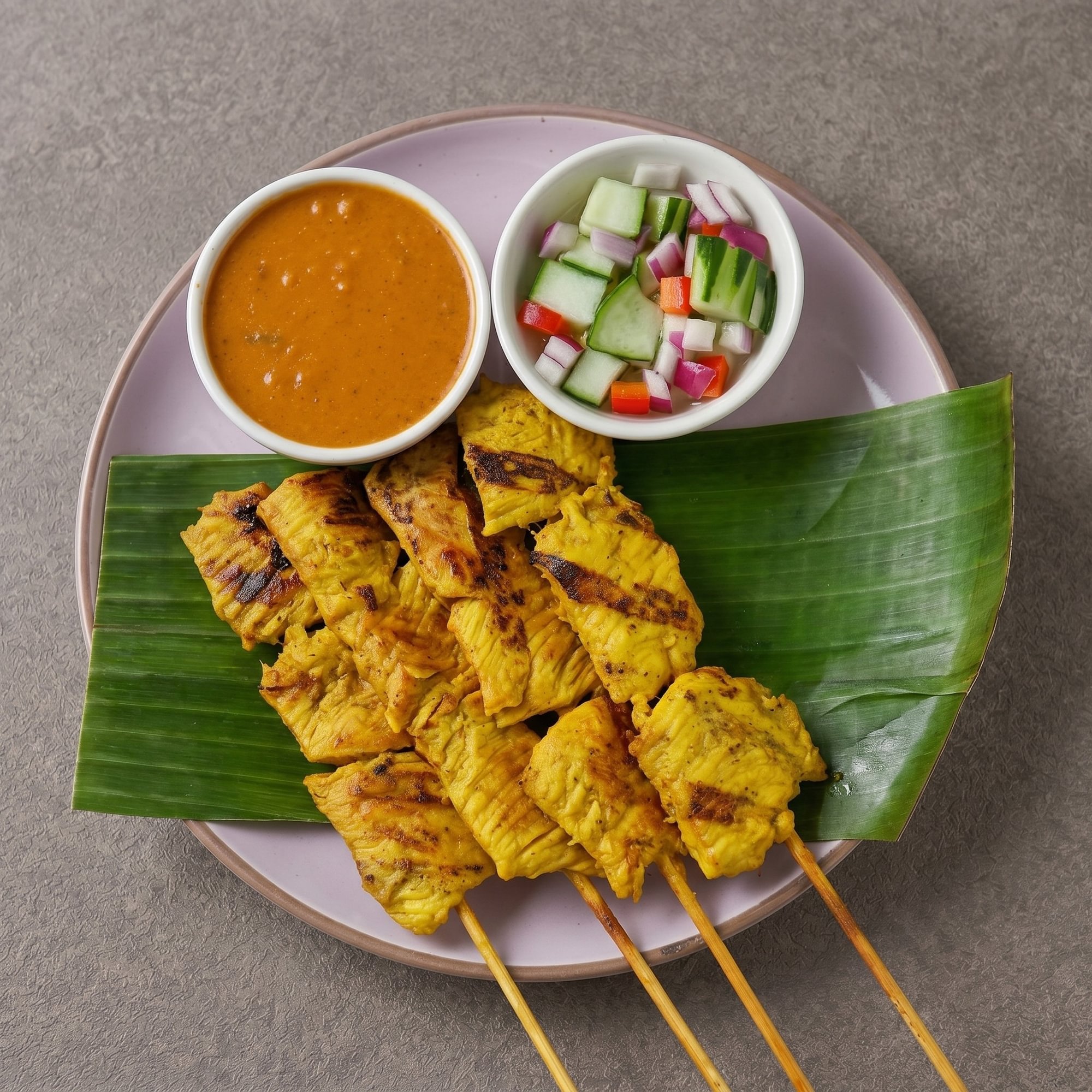 Chicken or Beef Satay