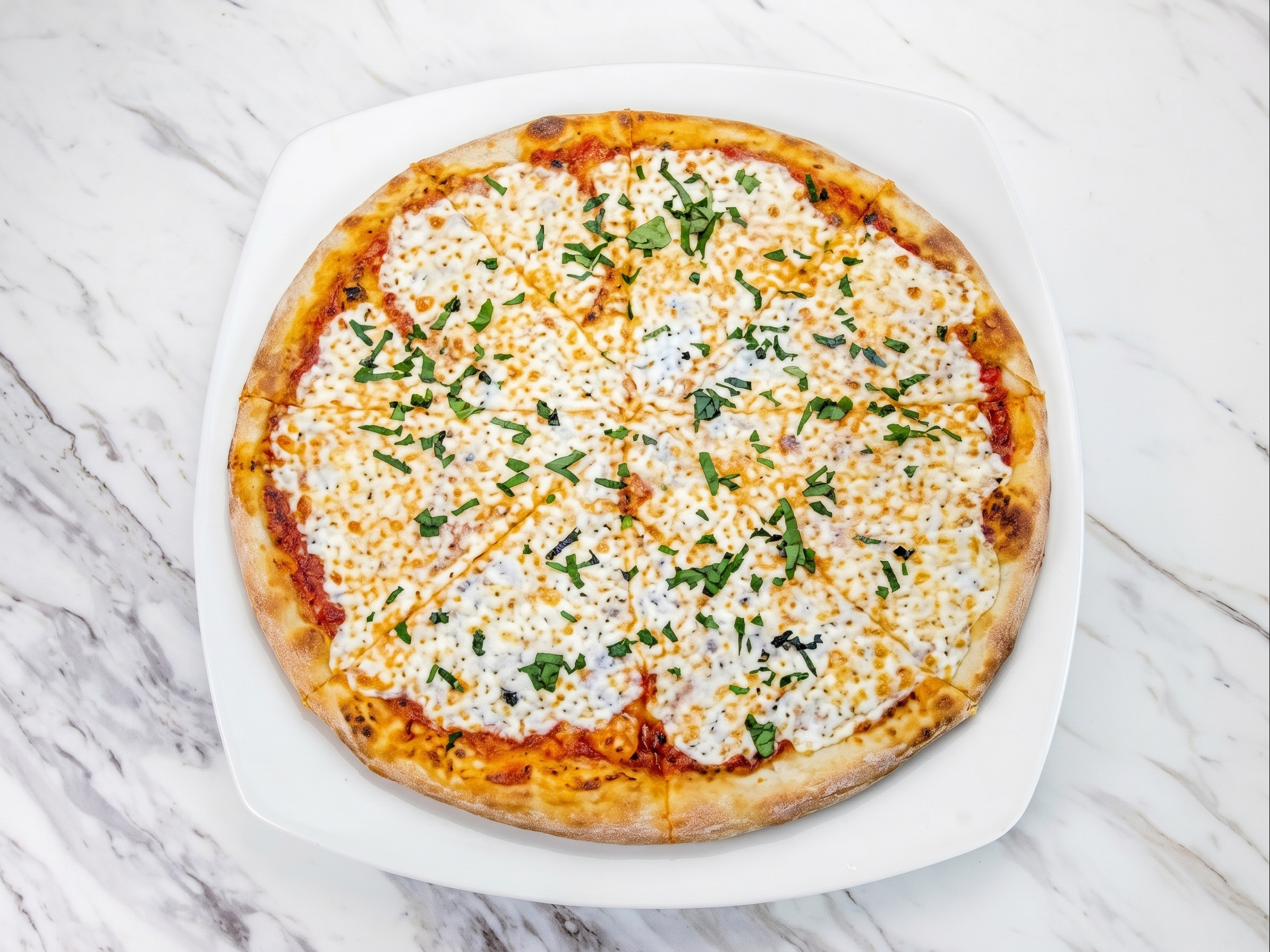 Margheritta Pizza Round