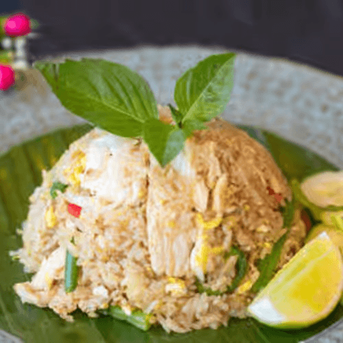 Basil Fried Rice Vegan