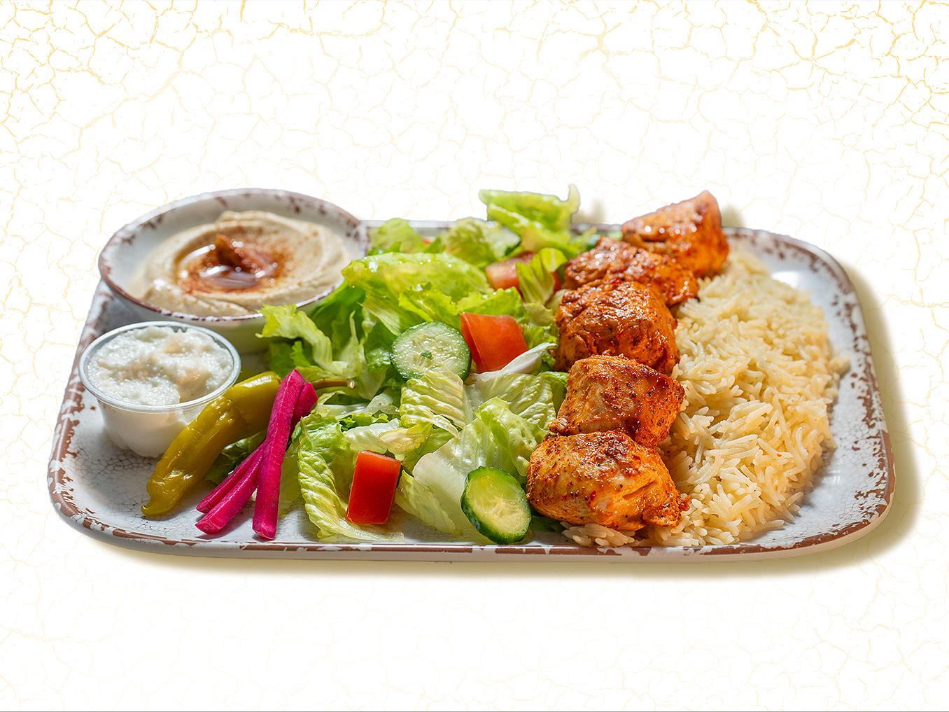 Chicken Kebab Plate