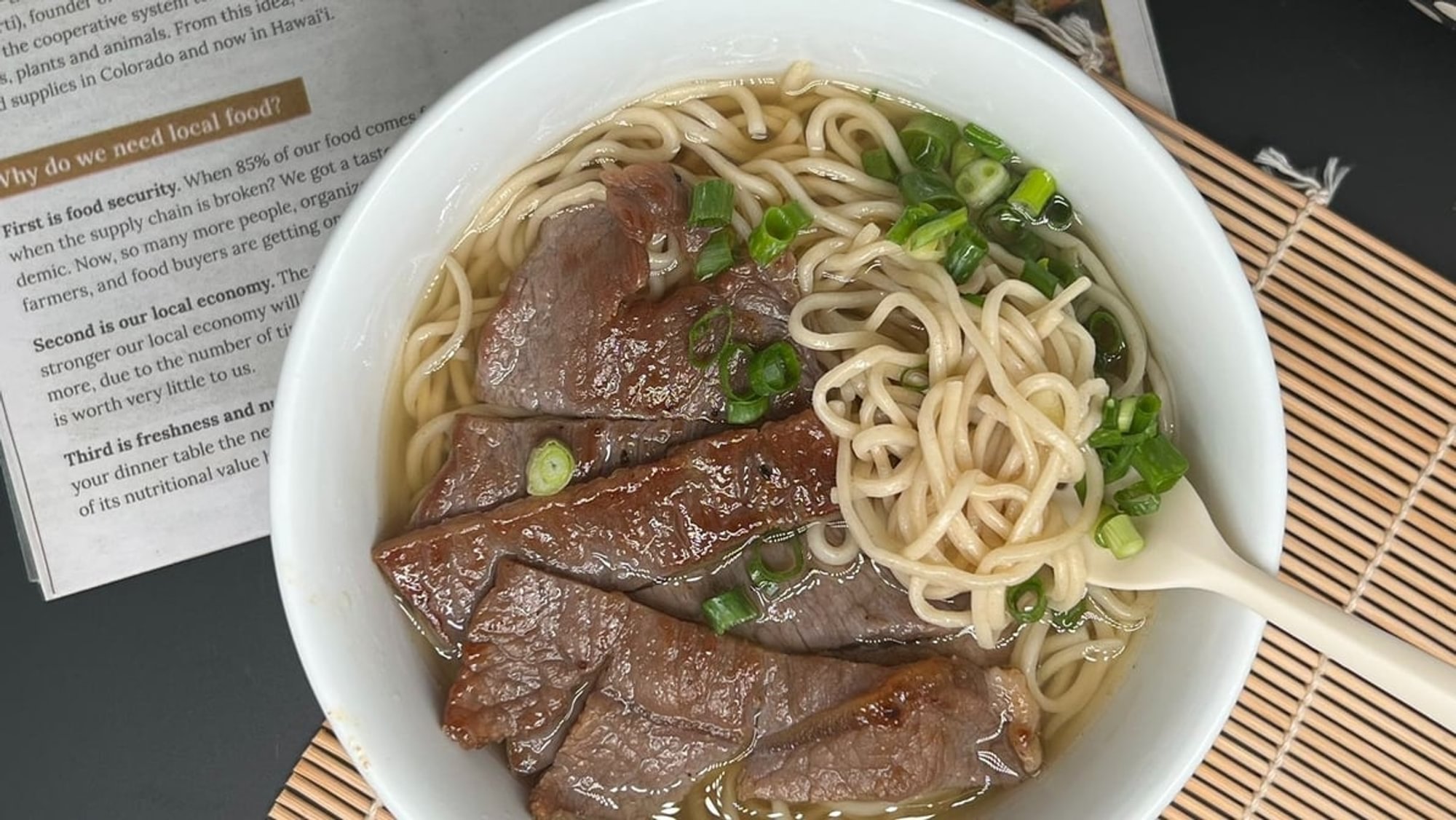 31. Teriyaki Beef Saimin