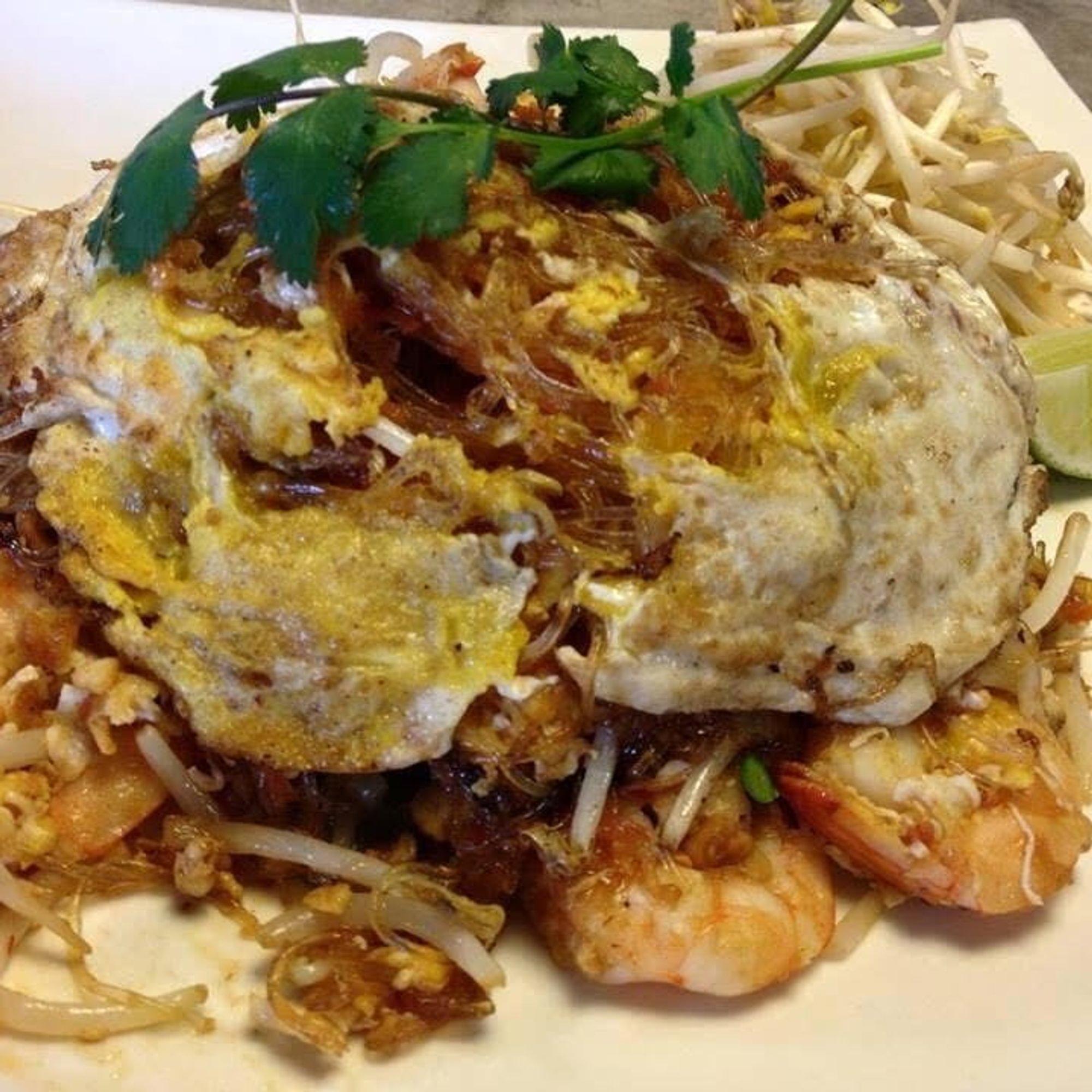 Spicy Glass Noodles Pad Thai