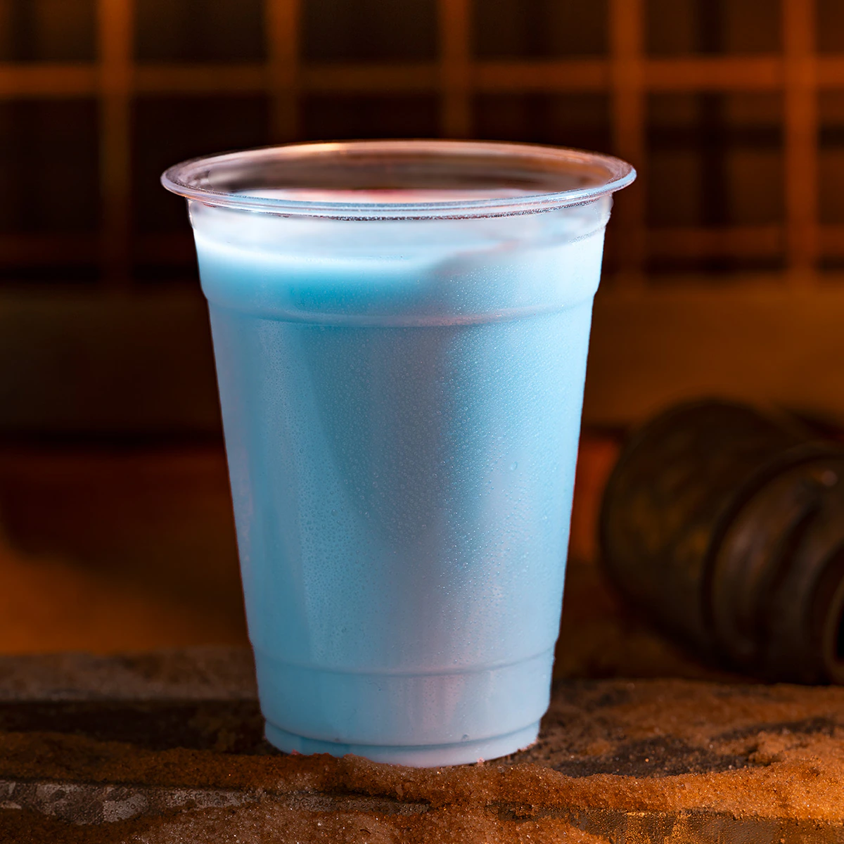 Blue Milk with Rum