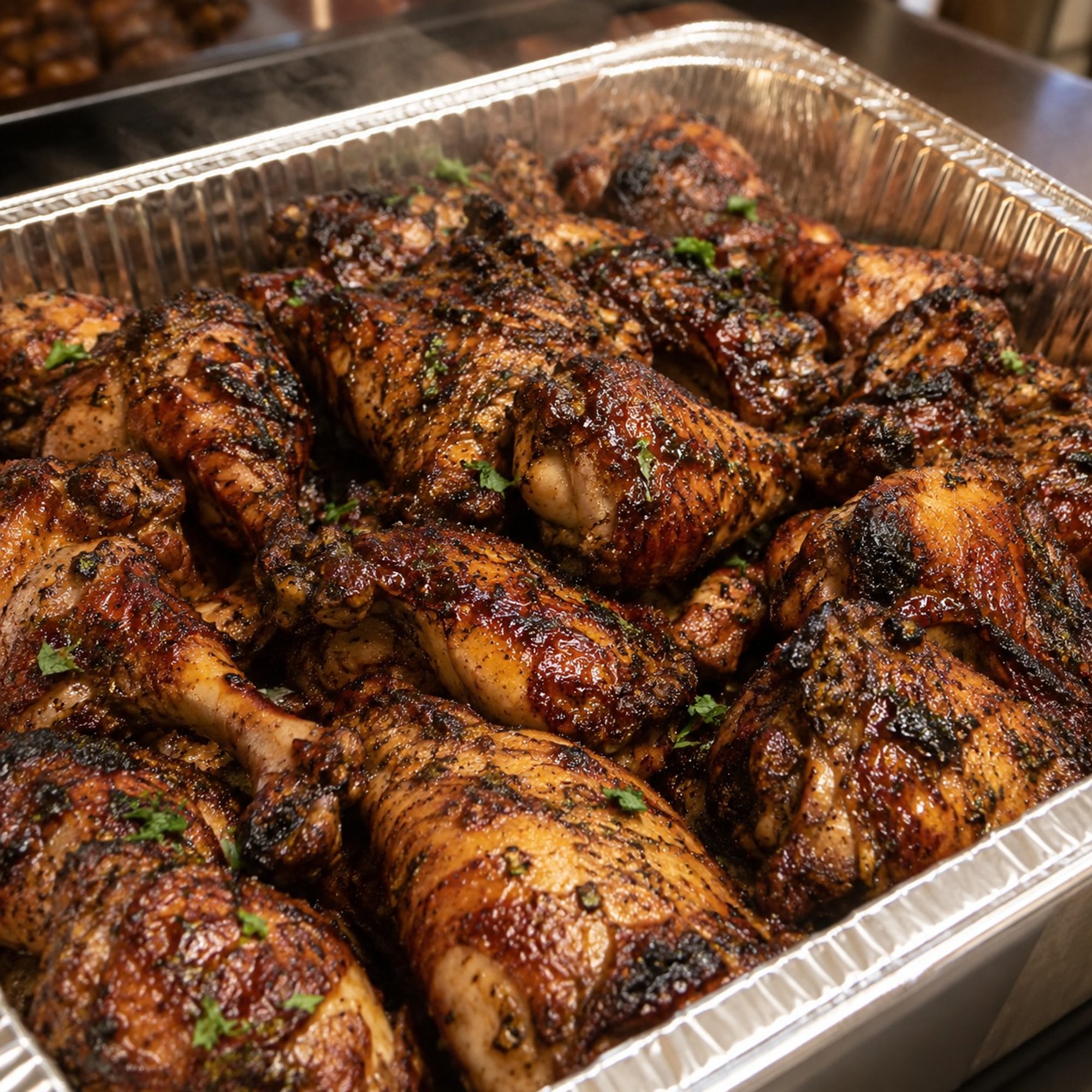 Jerk Chicken — Catering Tray