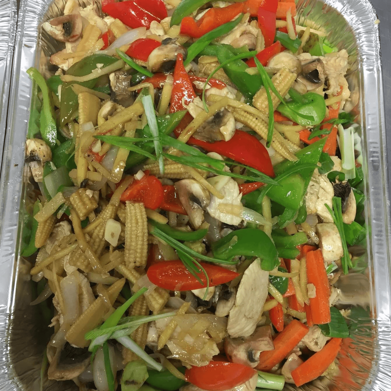 Ginger Stir‑Fry