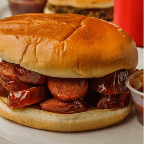 Hot Link Sandwich