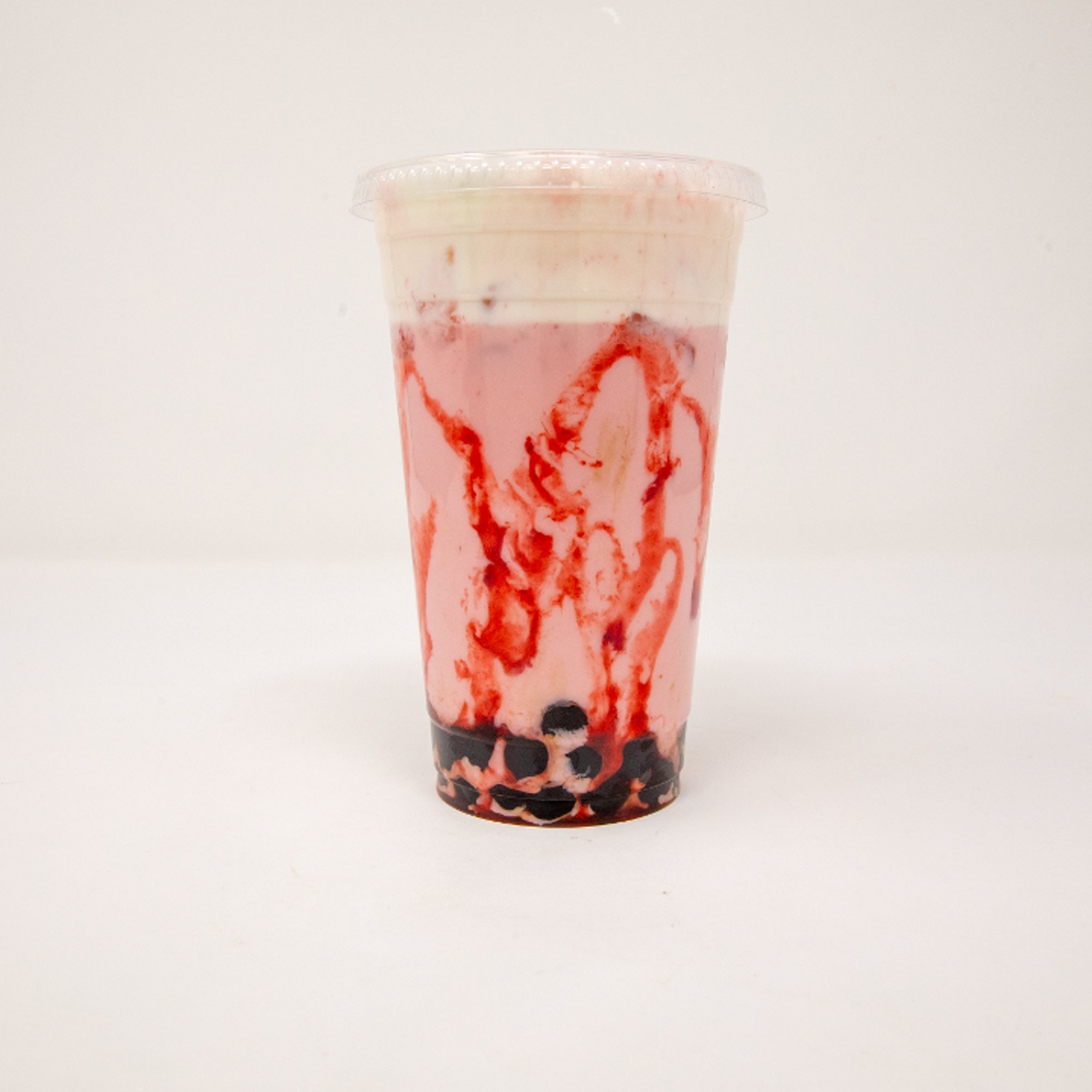 Strawberry Cheese Cake Boba Large