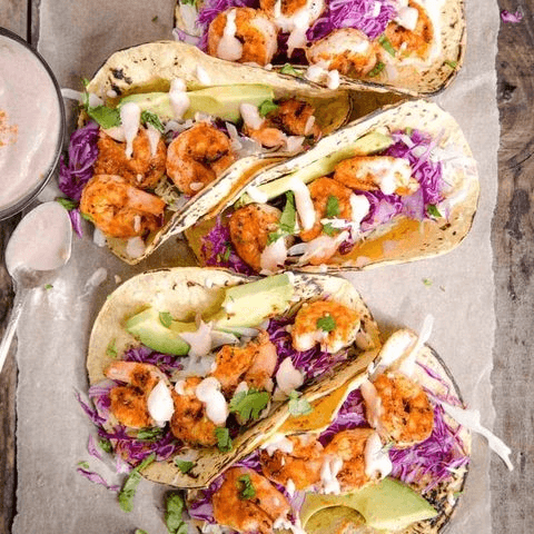 SHRIMP TACOS (2pc)