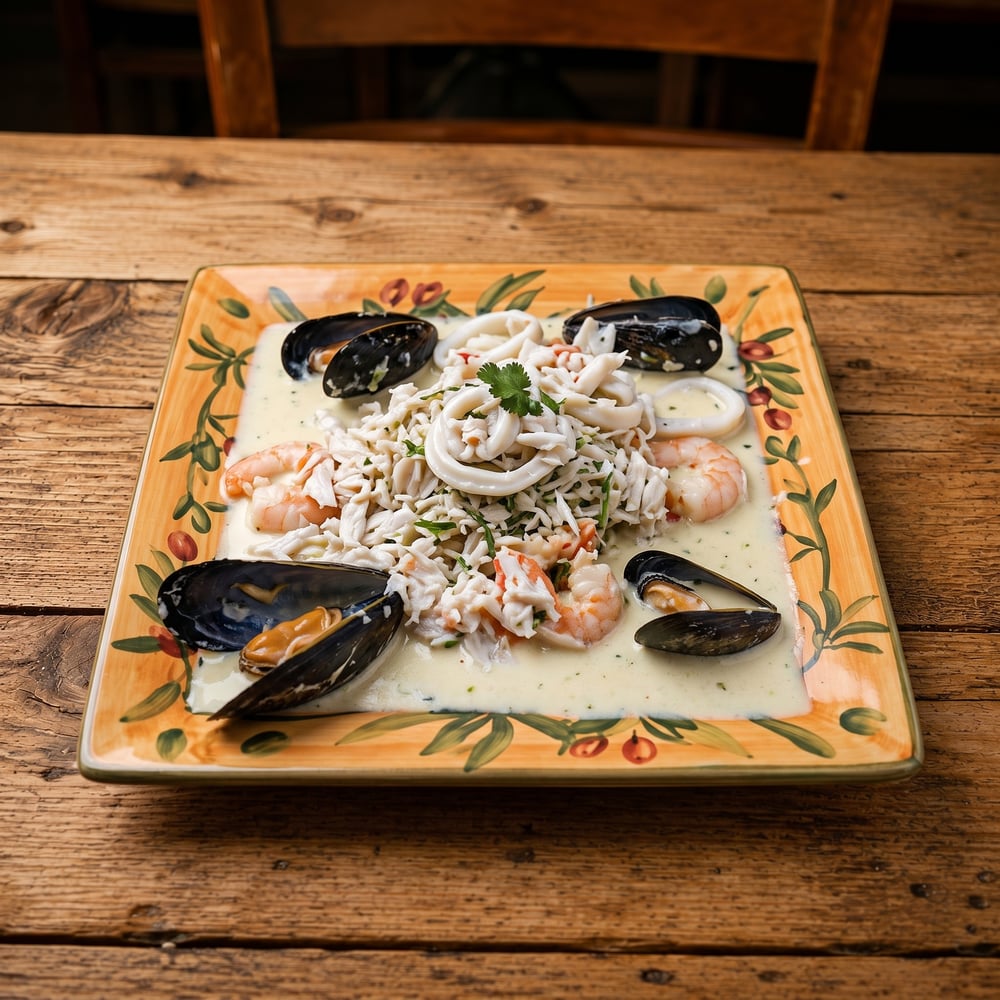 Seafood Mofongo (GF)