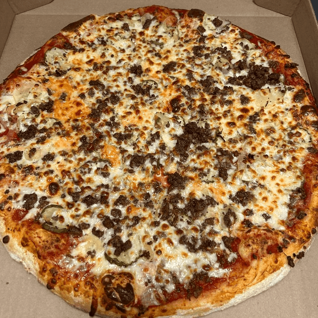 Cheeseburger Pizza