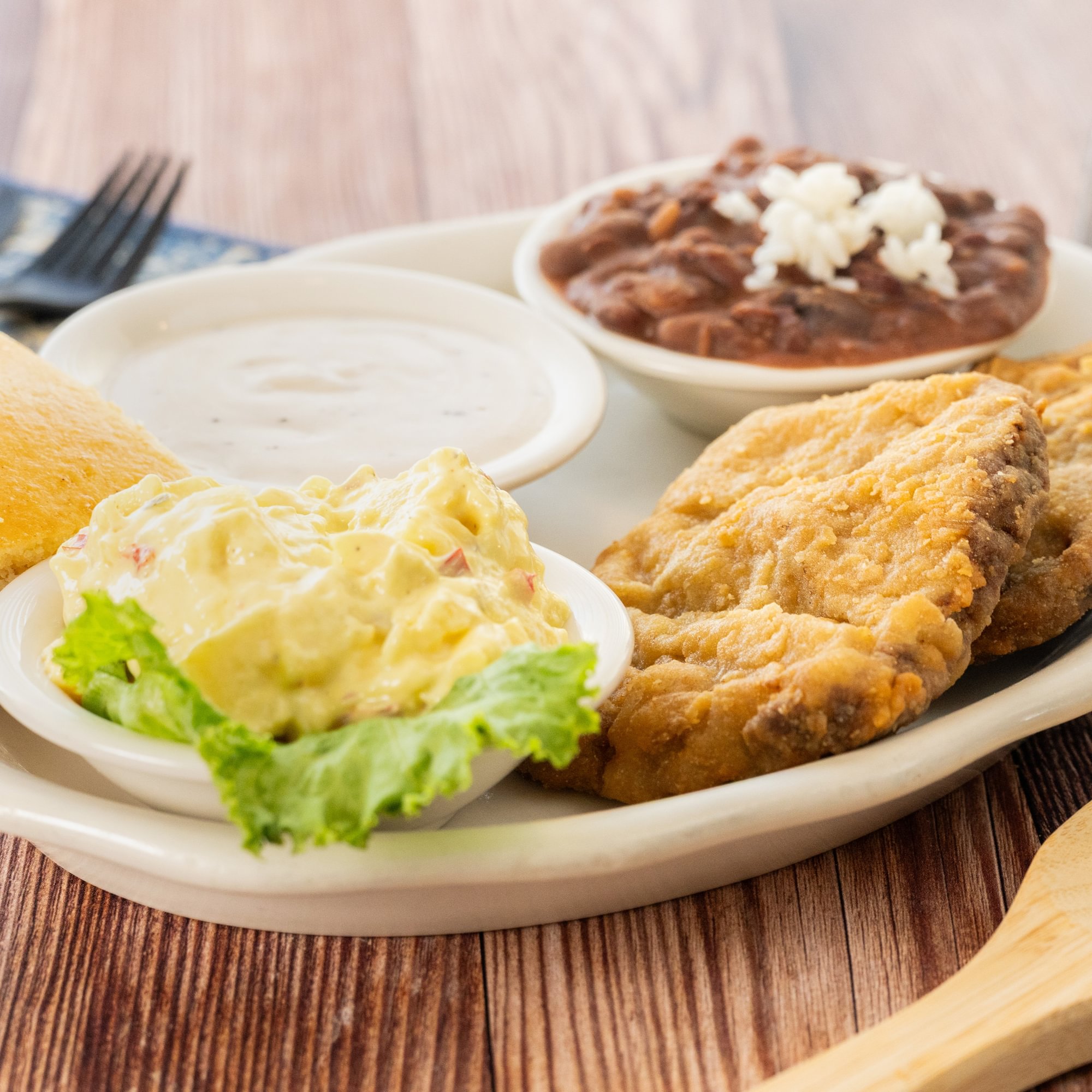 Our Famous Kuntry Fried Steak Dinner (2 PC)