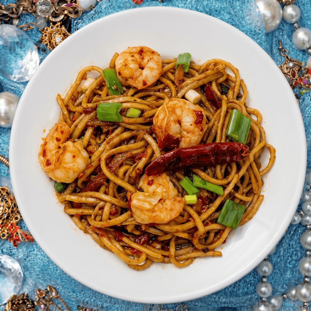 Shrimp Hakka Noodles