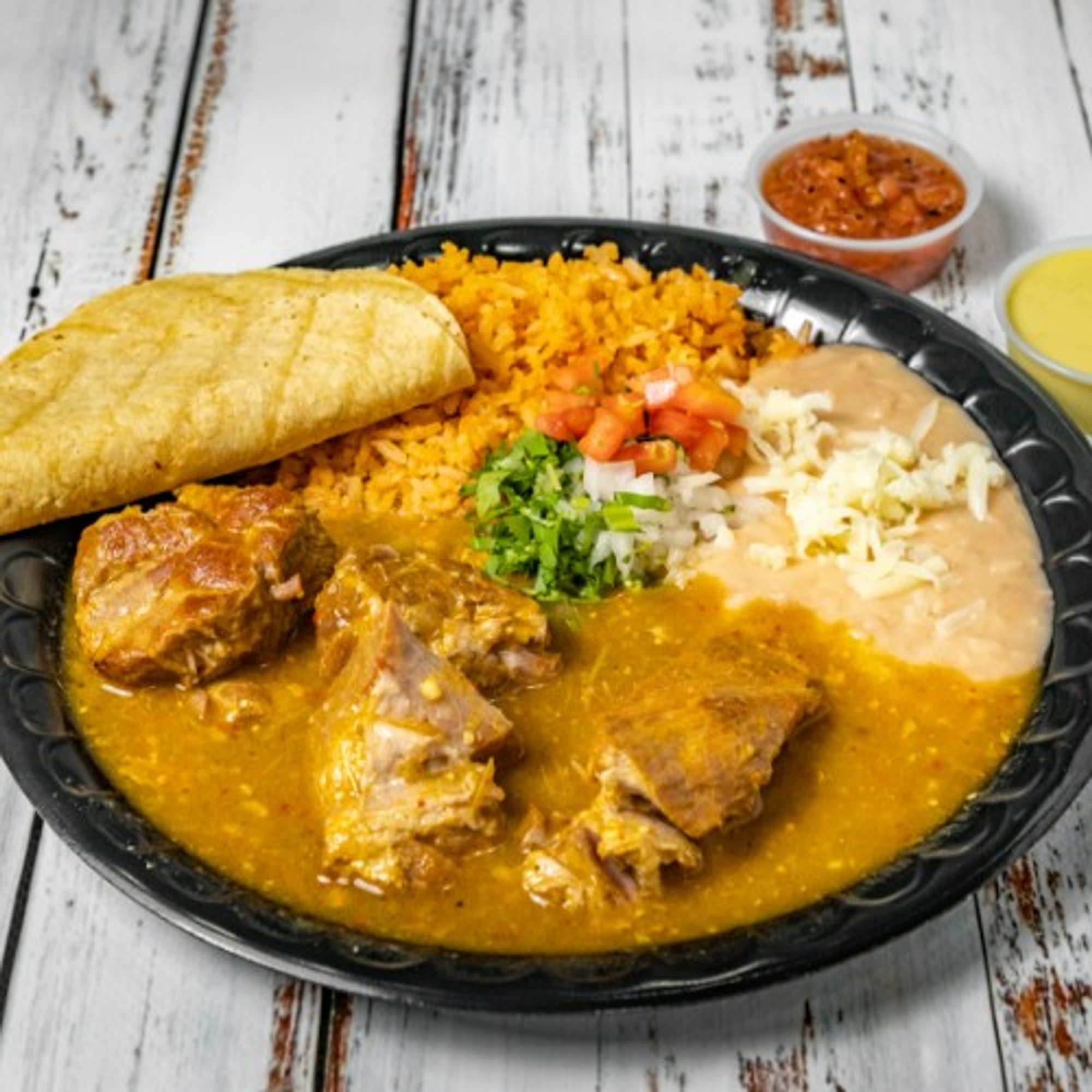 Chile Verde Dinner