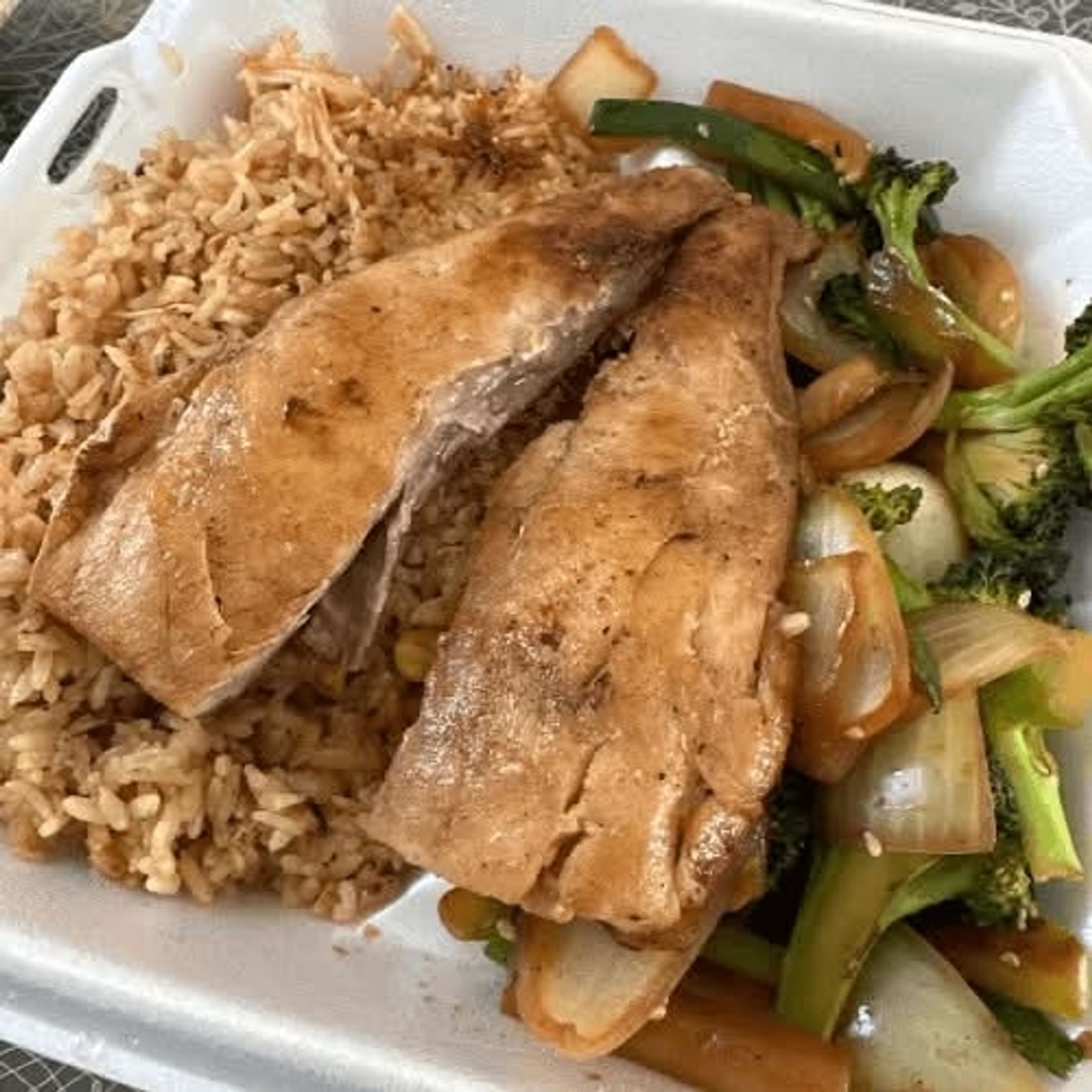 Filet and Salmon