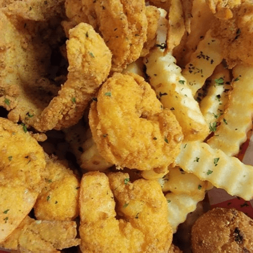 Fried Catfish and Shrimp
