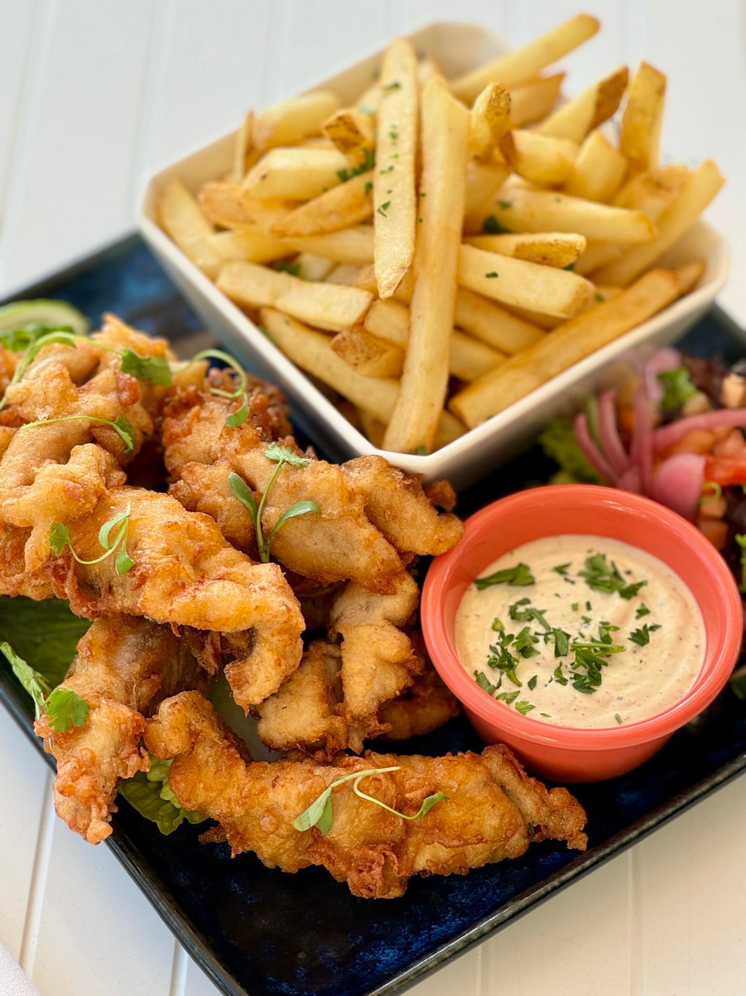Fl Snapper Fish & Chips