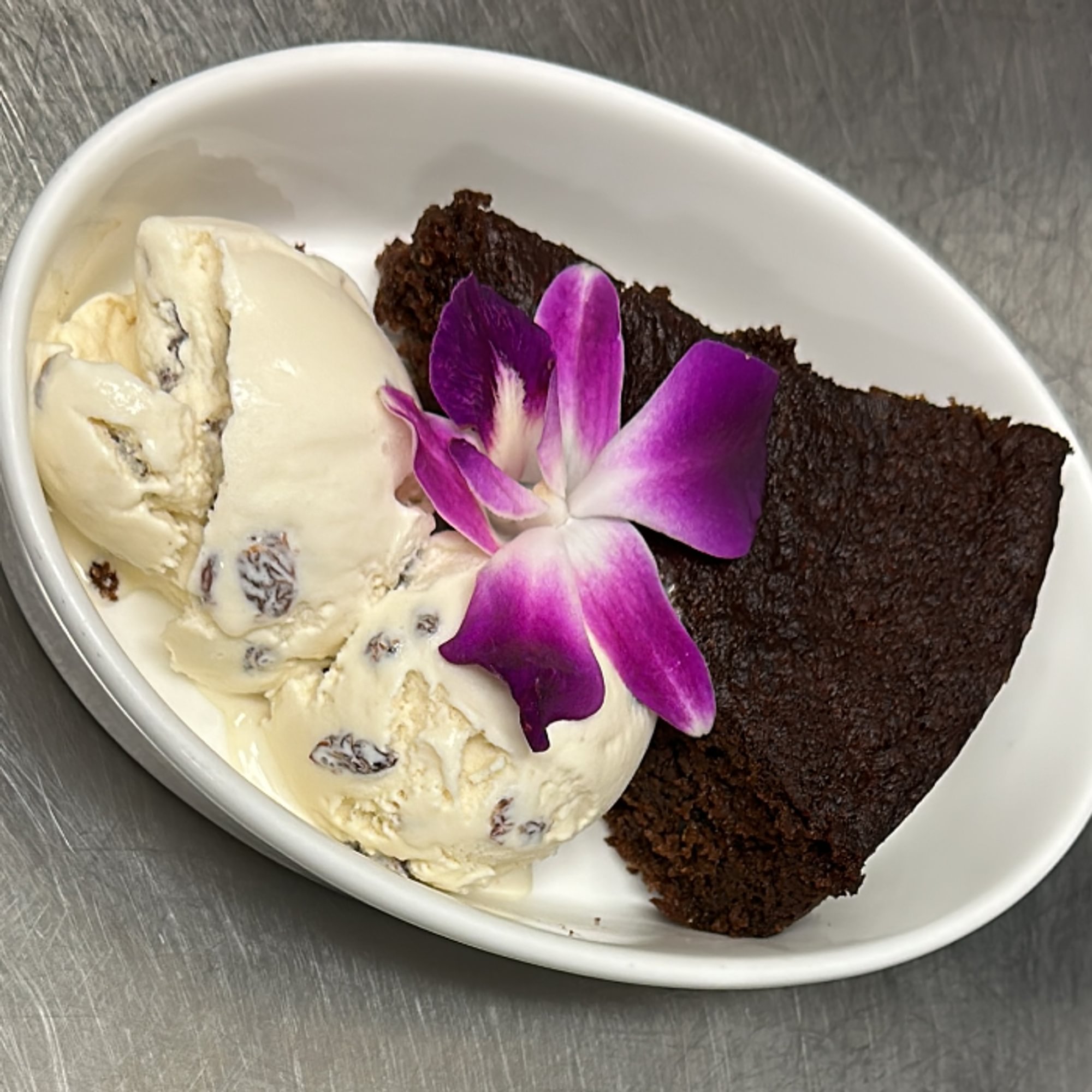 Rum Cake /Rum Raisin Ice Cream