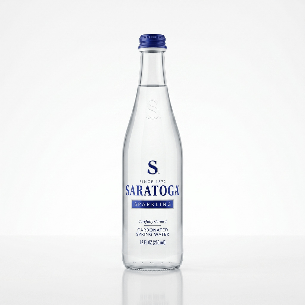Bottled Saratoga Sparkling Water