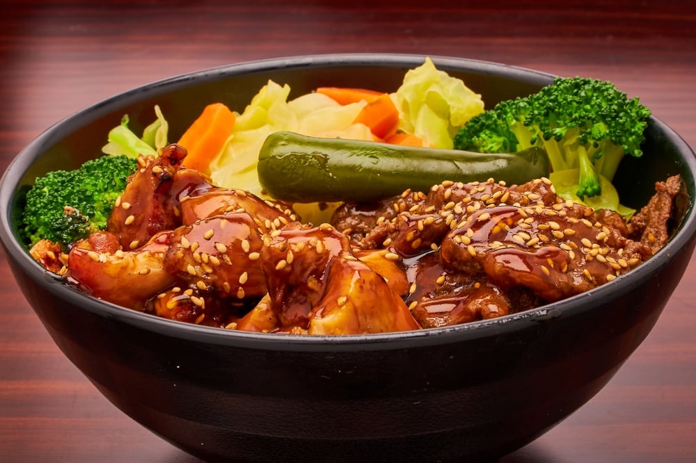Chicken & Beef Combo Bowl